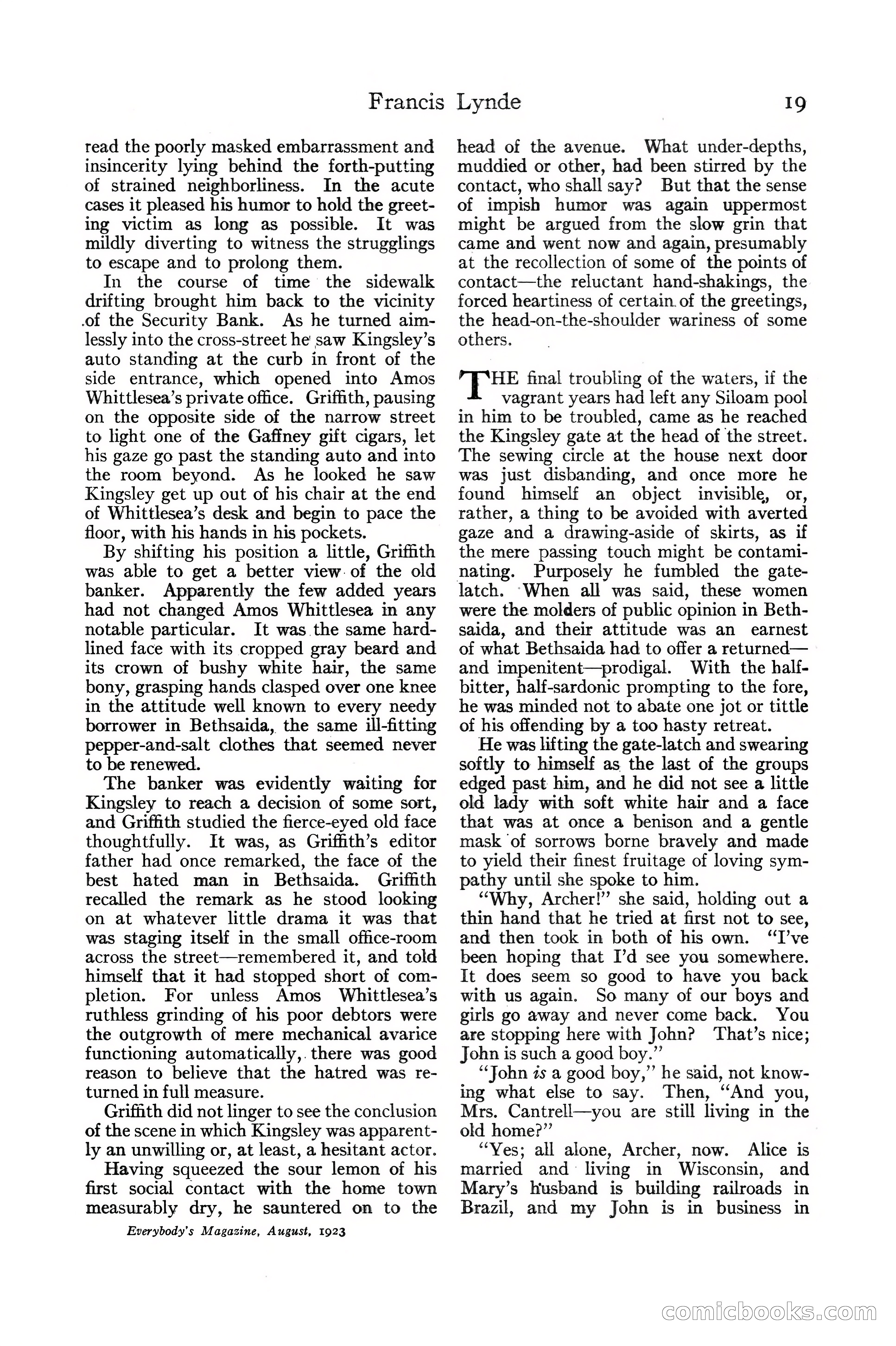 Everybody's Magazine, August 1923 — page 31 of 196