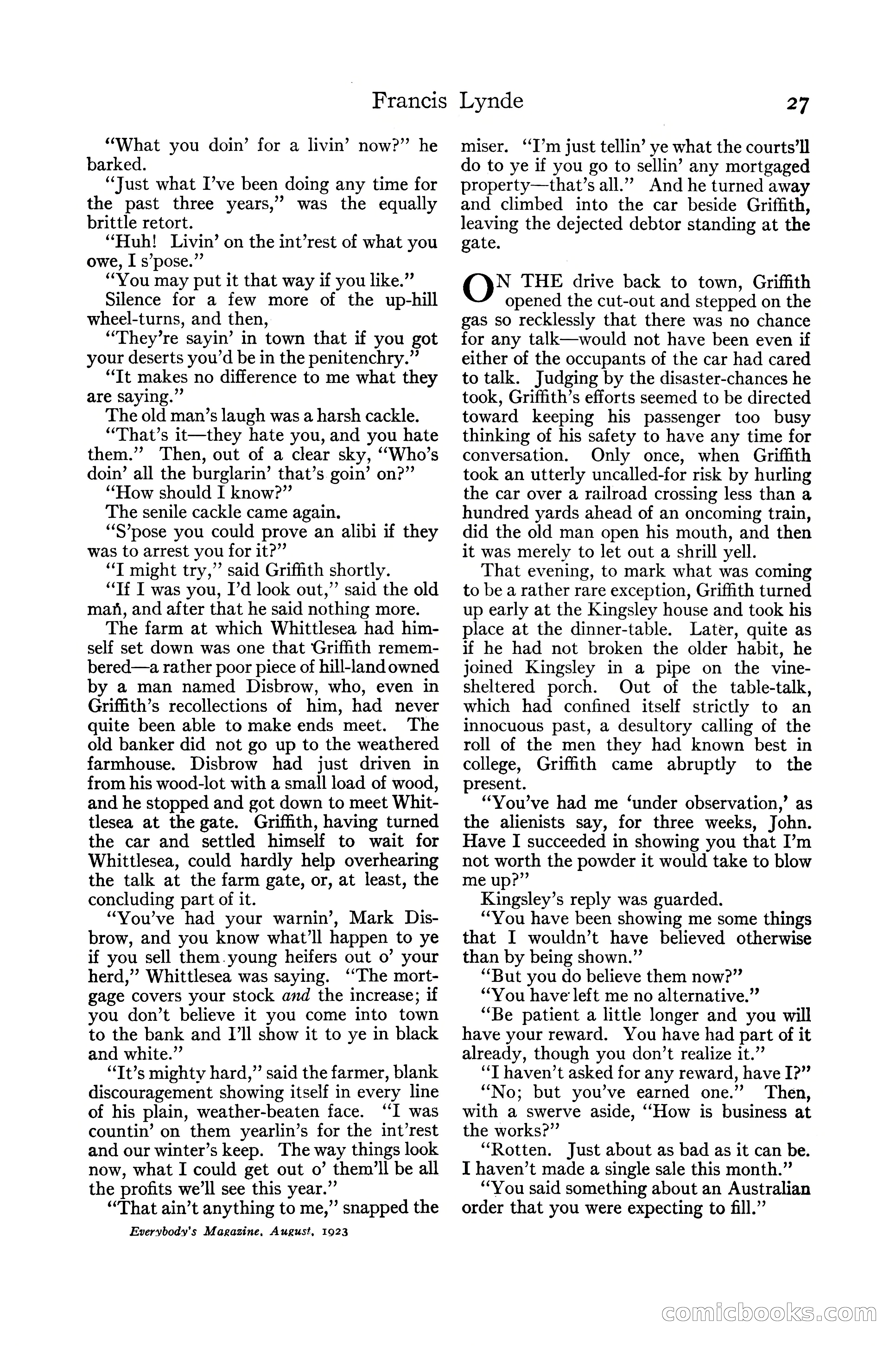 Everybody's Magazine, August 1923 — page 39 of 196