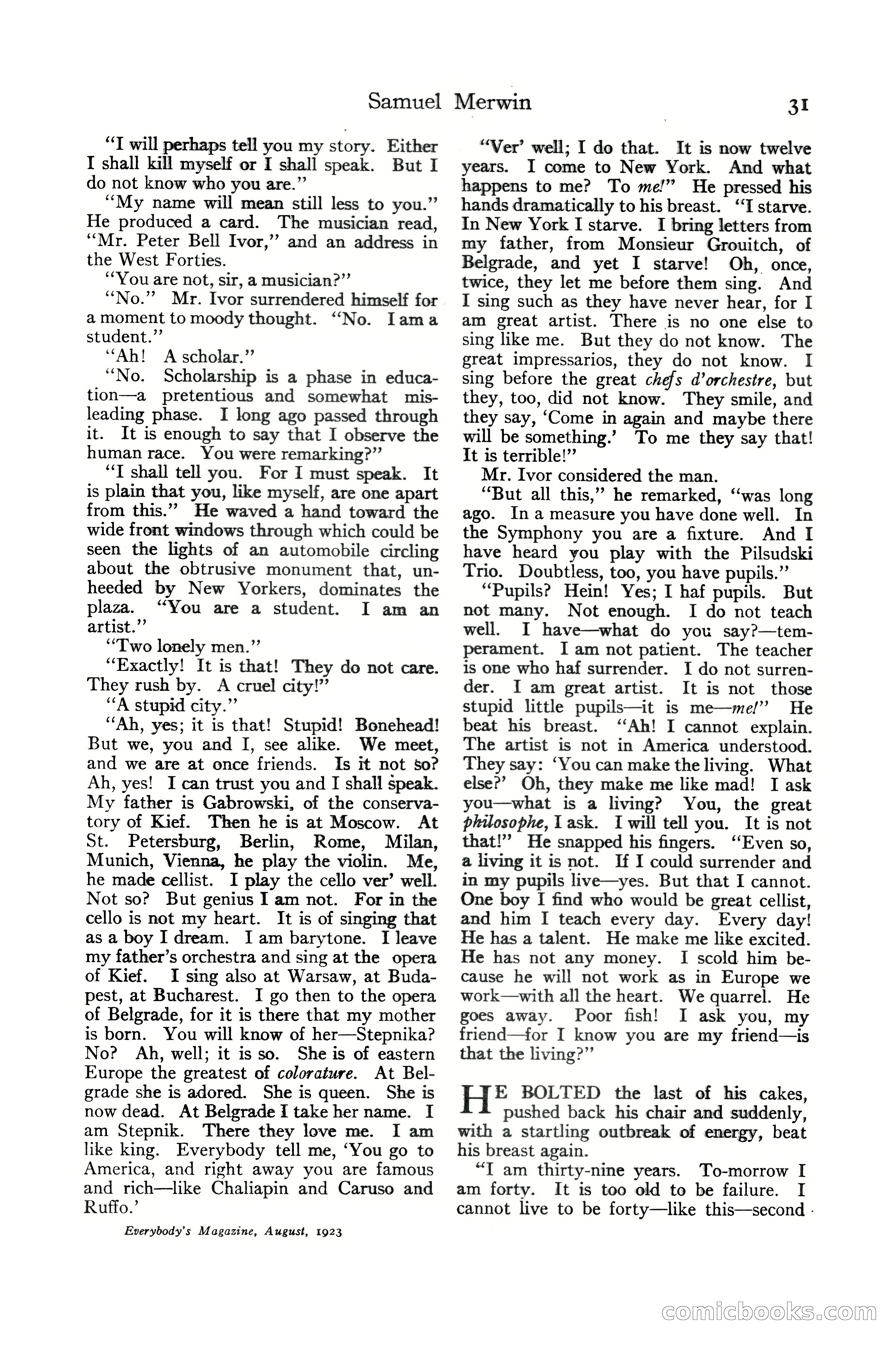 Everybody's Magazine, August 1923 — page 43 of 196