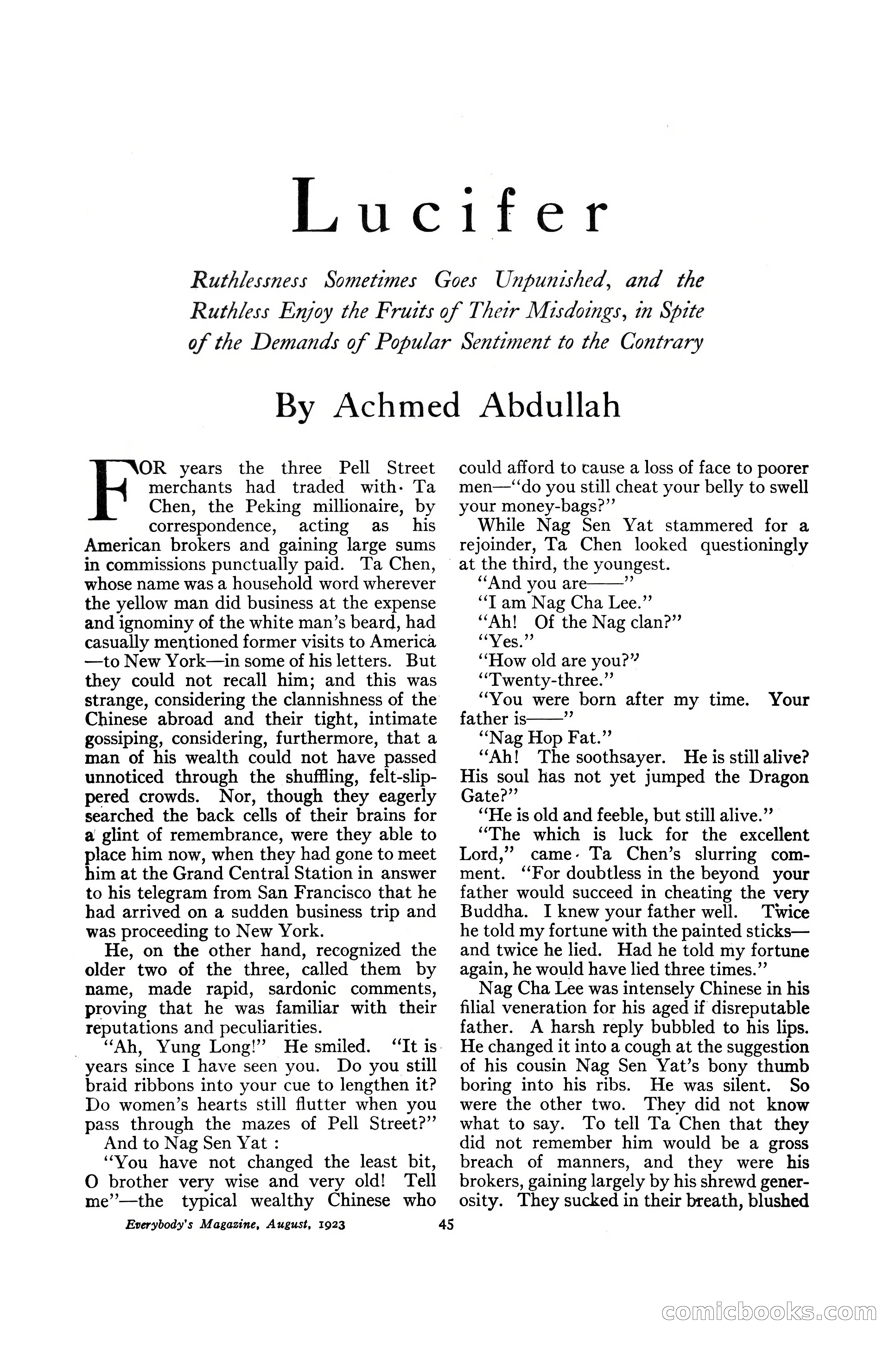 Everybody's Magazine, August 1923 — page 57 of 196