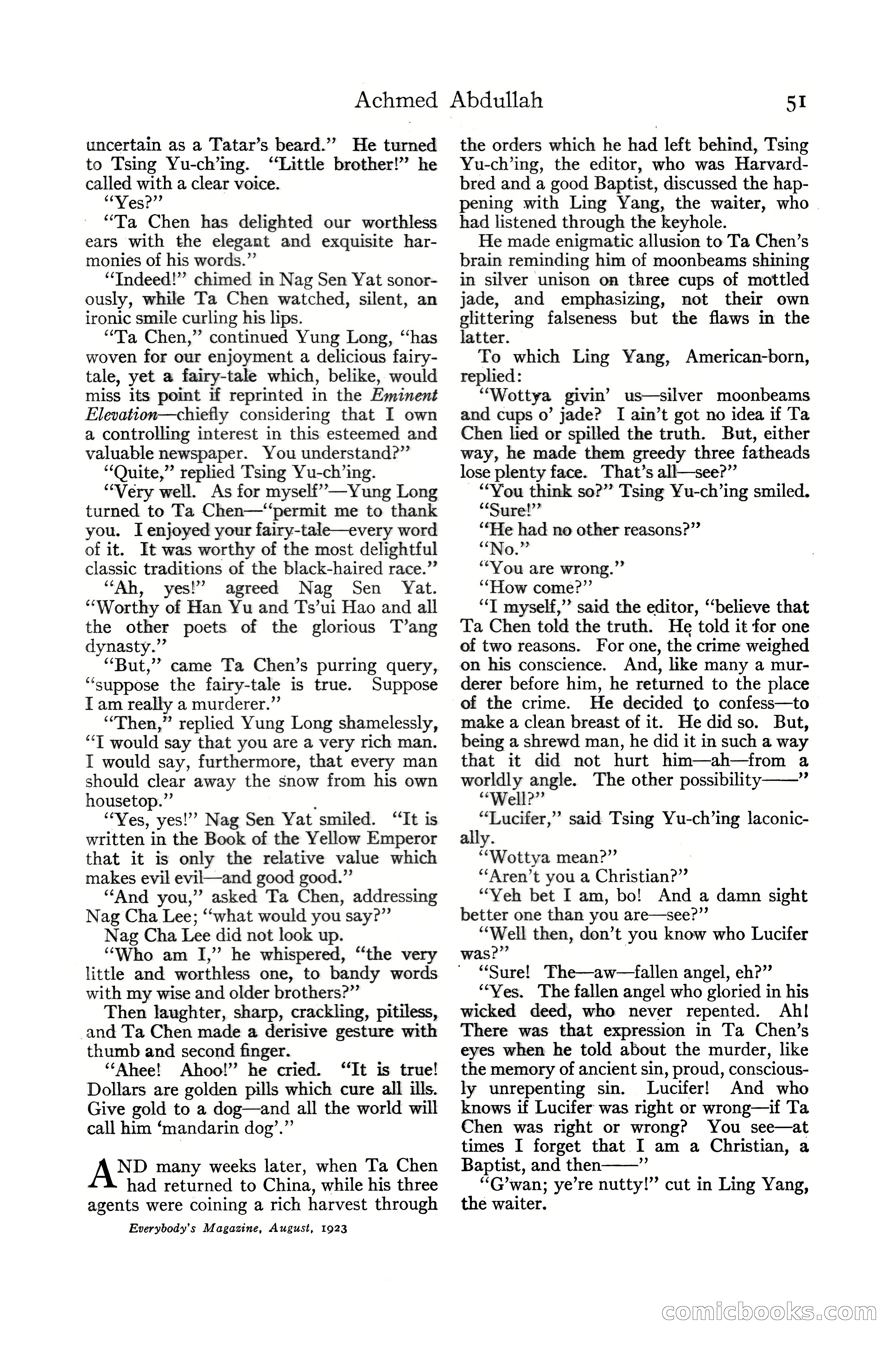 Everybody's Magazine, August 1923 — page 63 of 196