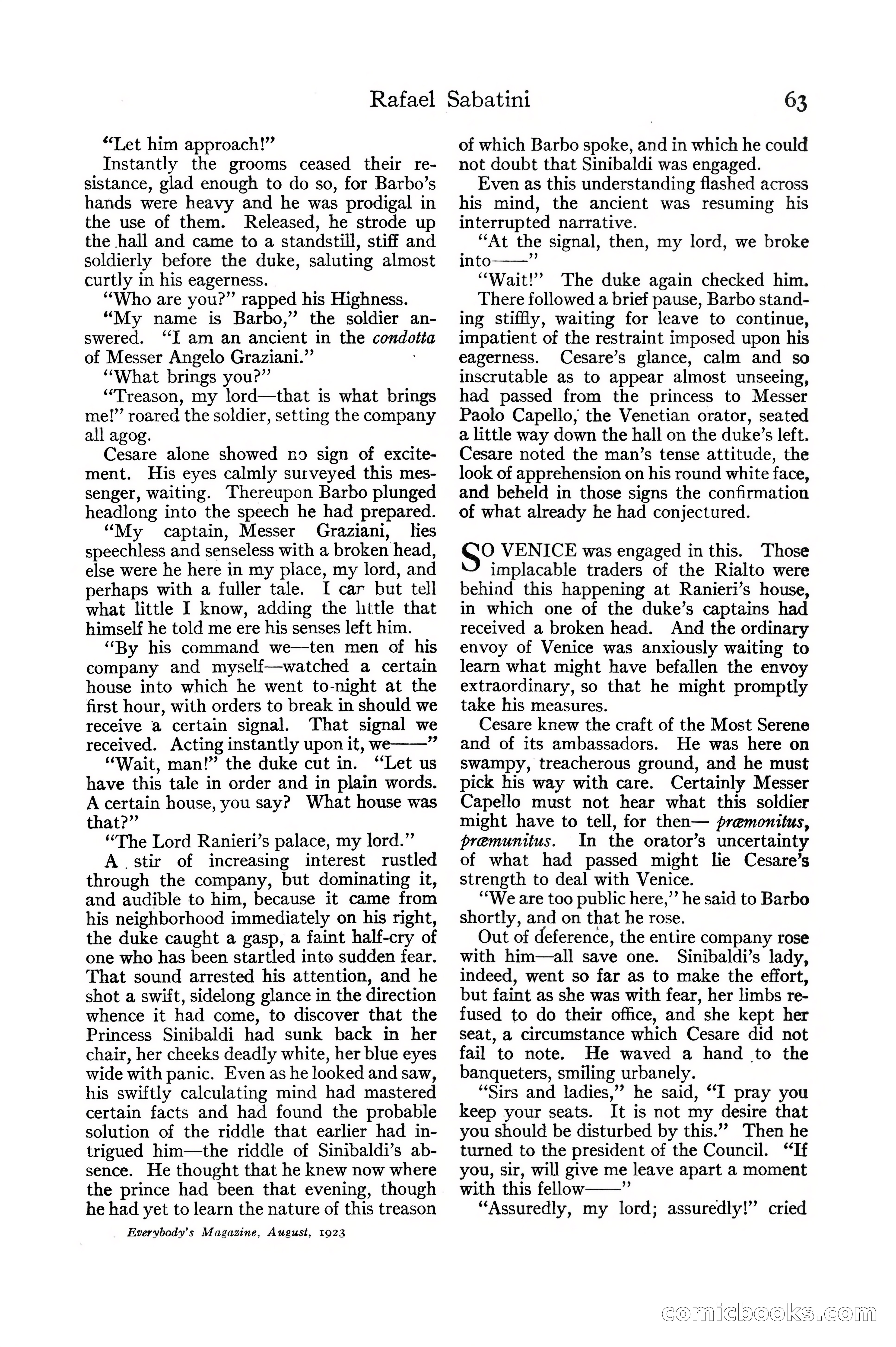 Everybody's Magazine, August 1923 — page 75 of 196