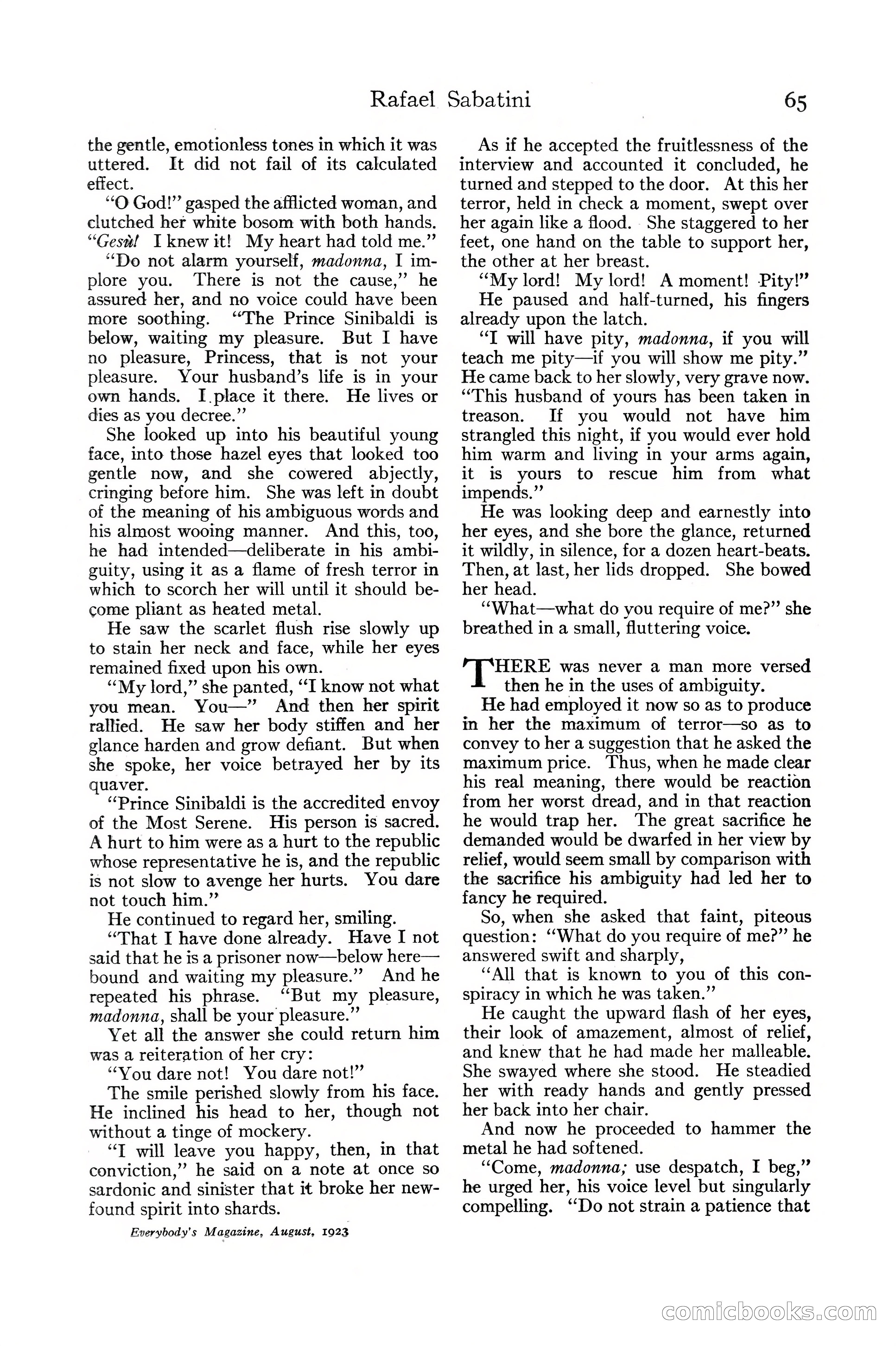 Everybody's Magazine, August 1923 — page 77 of 196