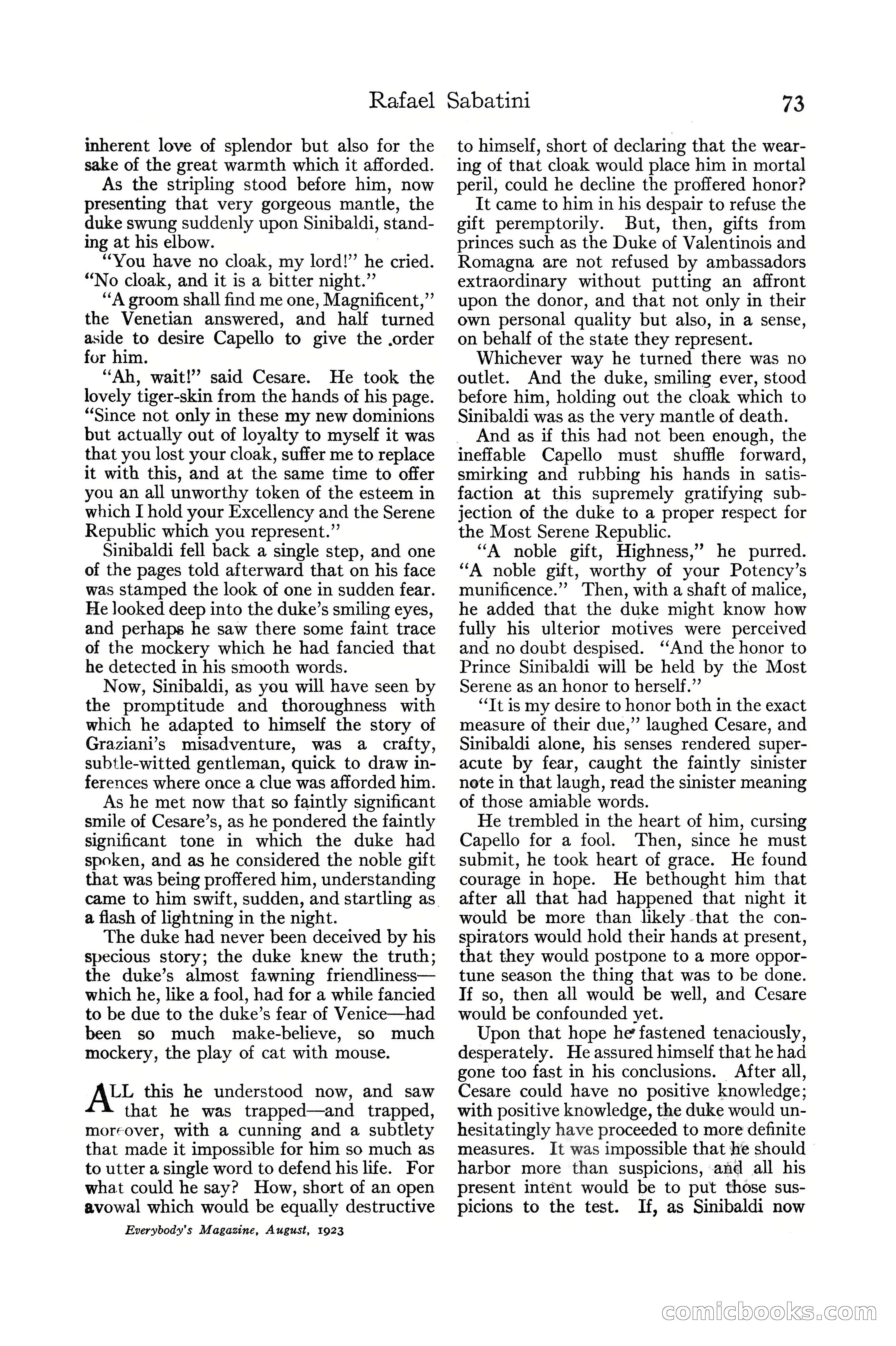Everybody's Magazine, August 1923 — page 85 of 196