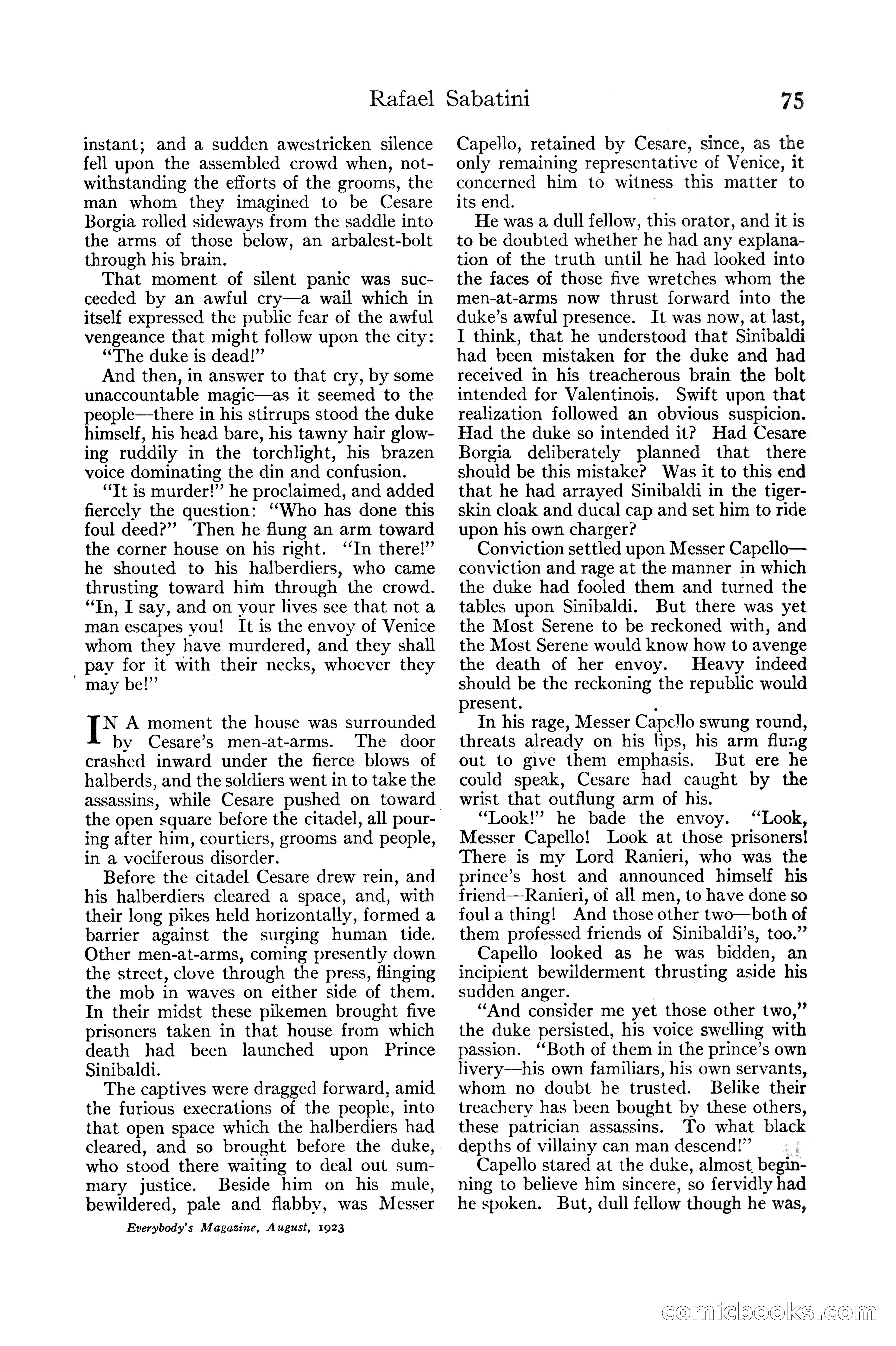 Everybody's Magazine, August 1923 — page 87 of 196