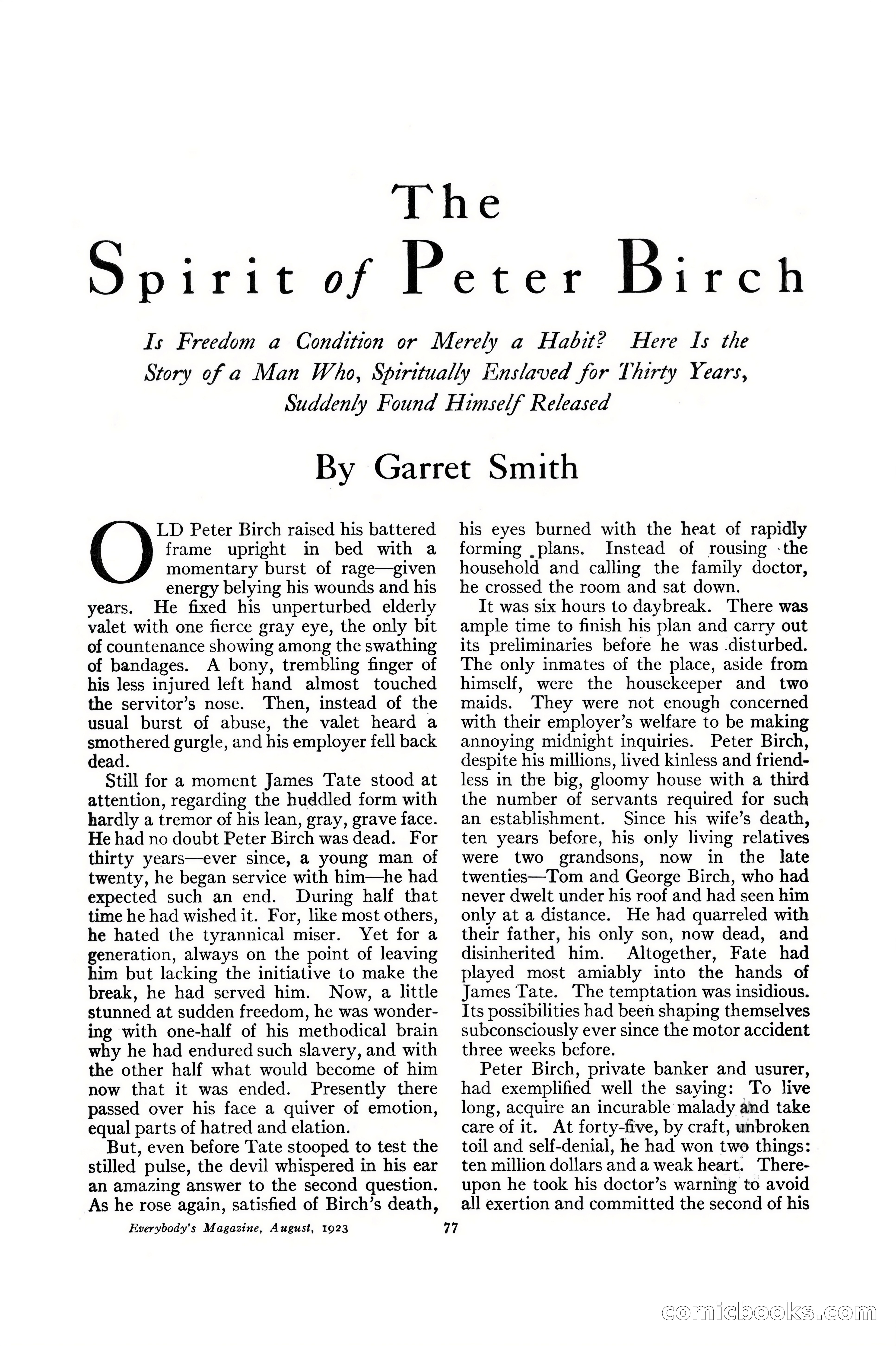 Everybody's Magazine, August 1923 — page 89 of 196