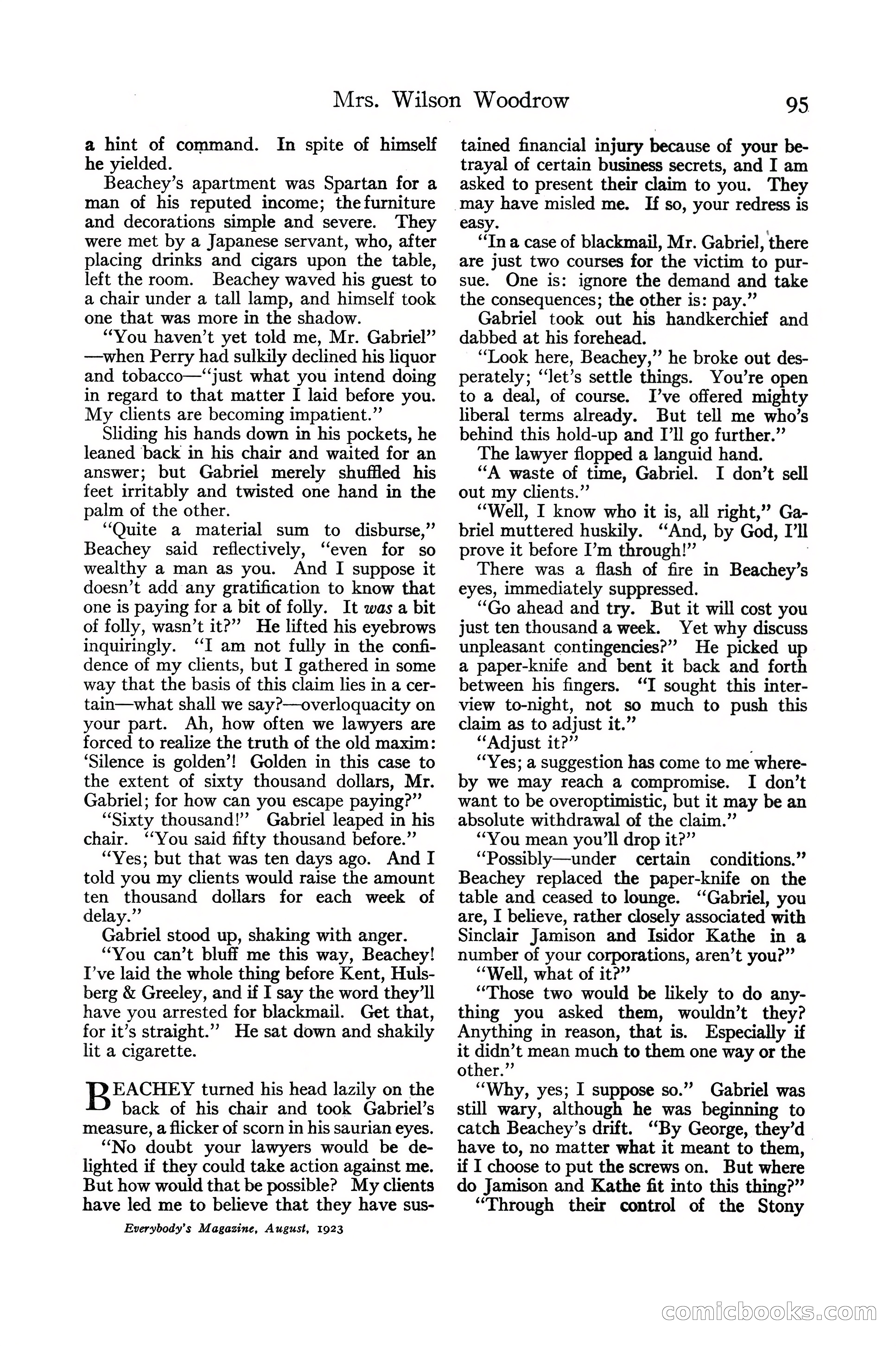 Everybody's Magazine, August 1923 — page 107 of 196