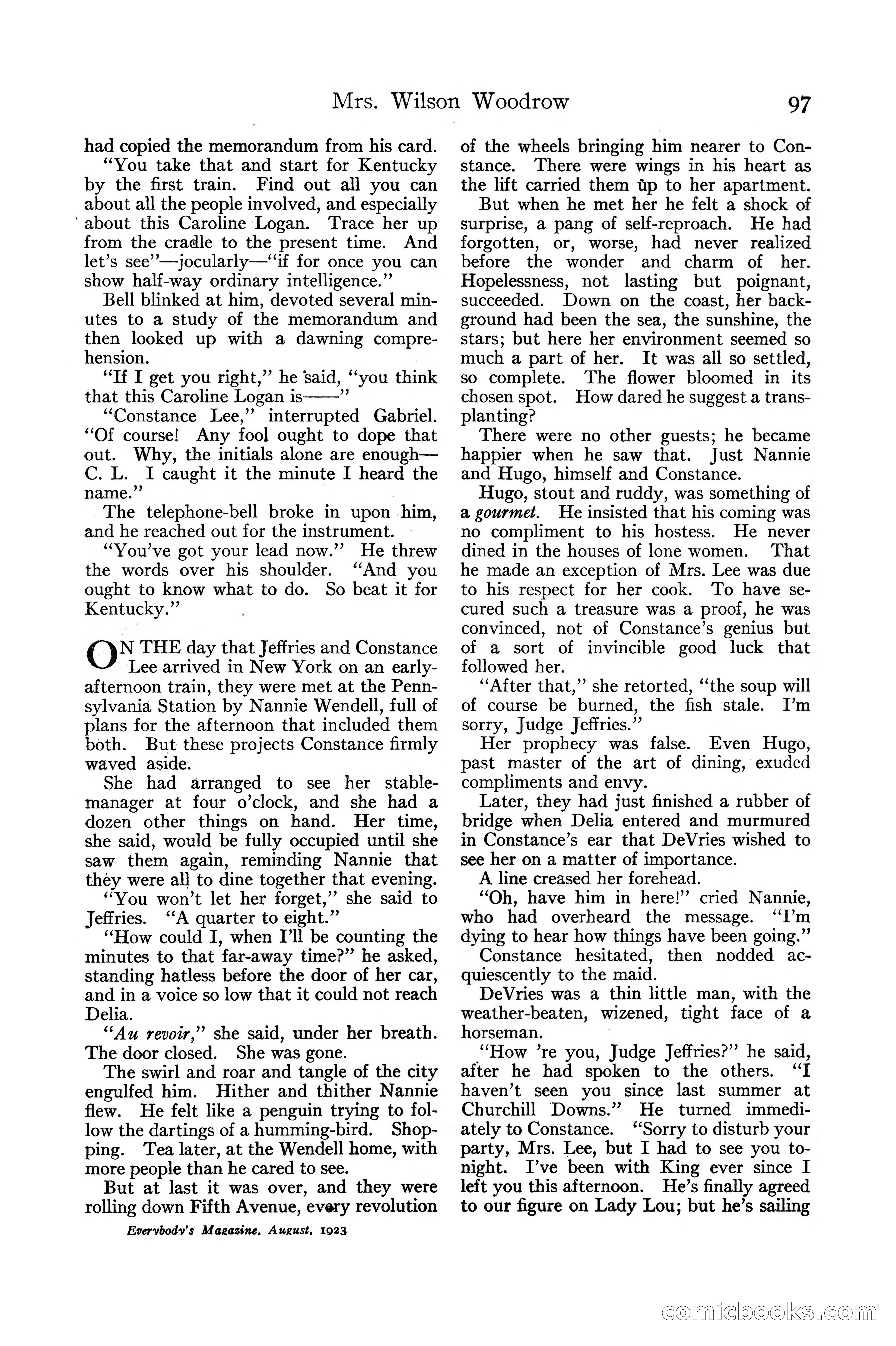 Everybody's Magazine, August 1923 — page 109 of 196