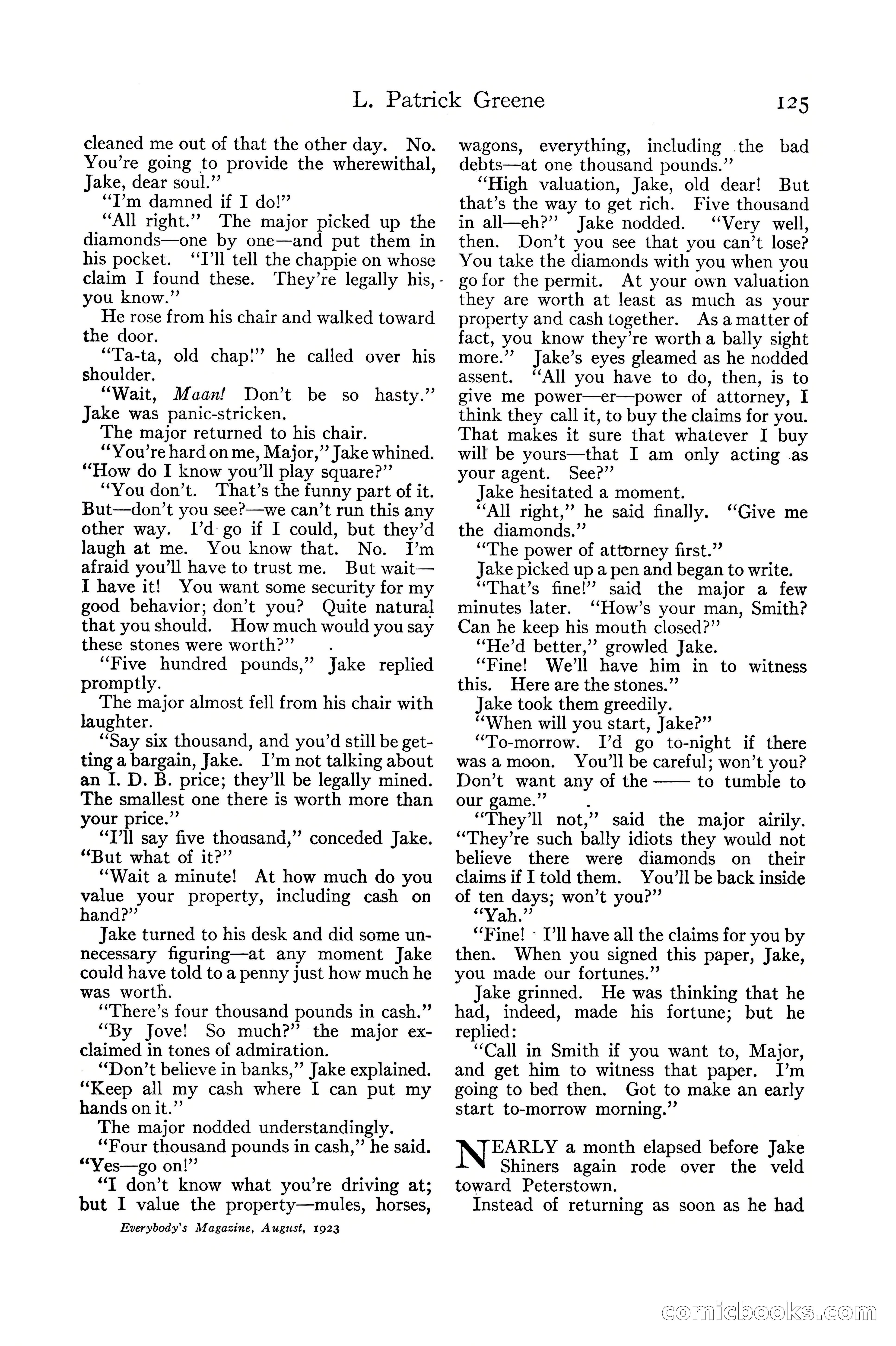 Everybody's Magazine, August 1923 — page 137 of 196
