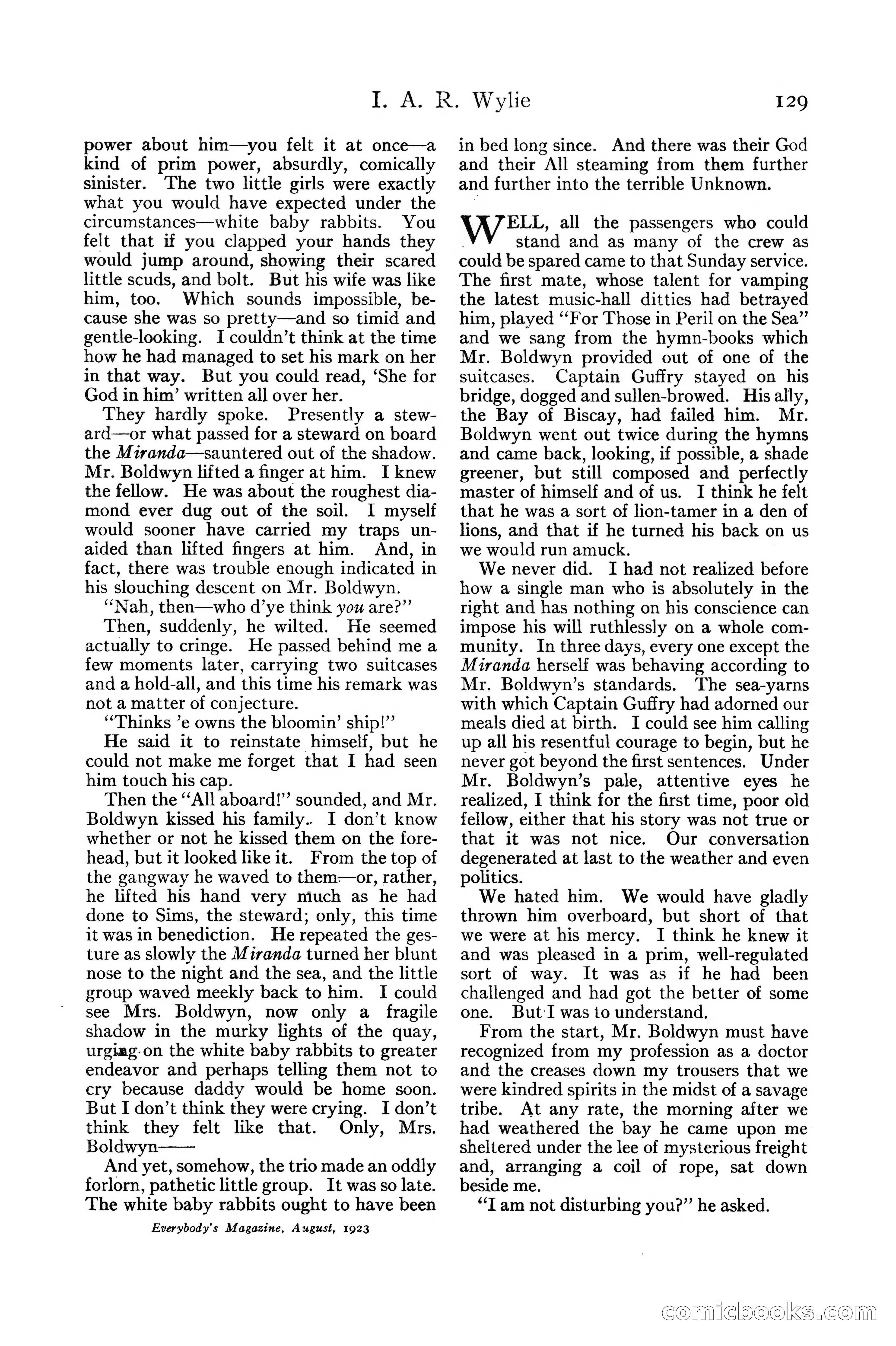 Everybody's Magazine, August 1923 — page 141 of 196