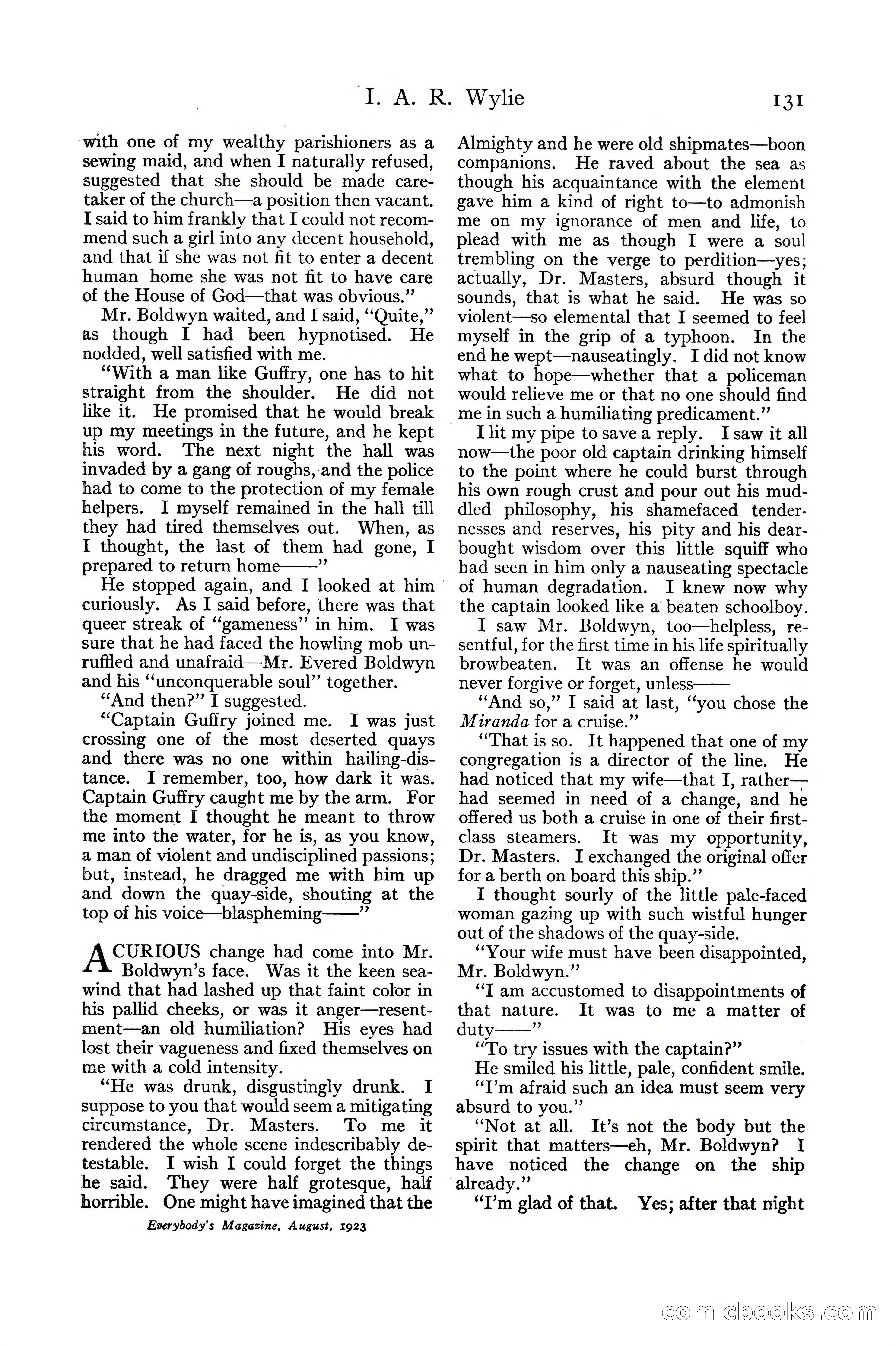 Everybody's Magazine, August 1923 — page 143 of 196
