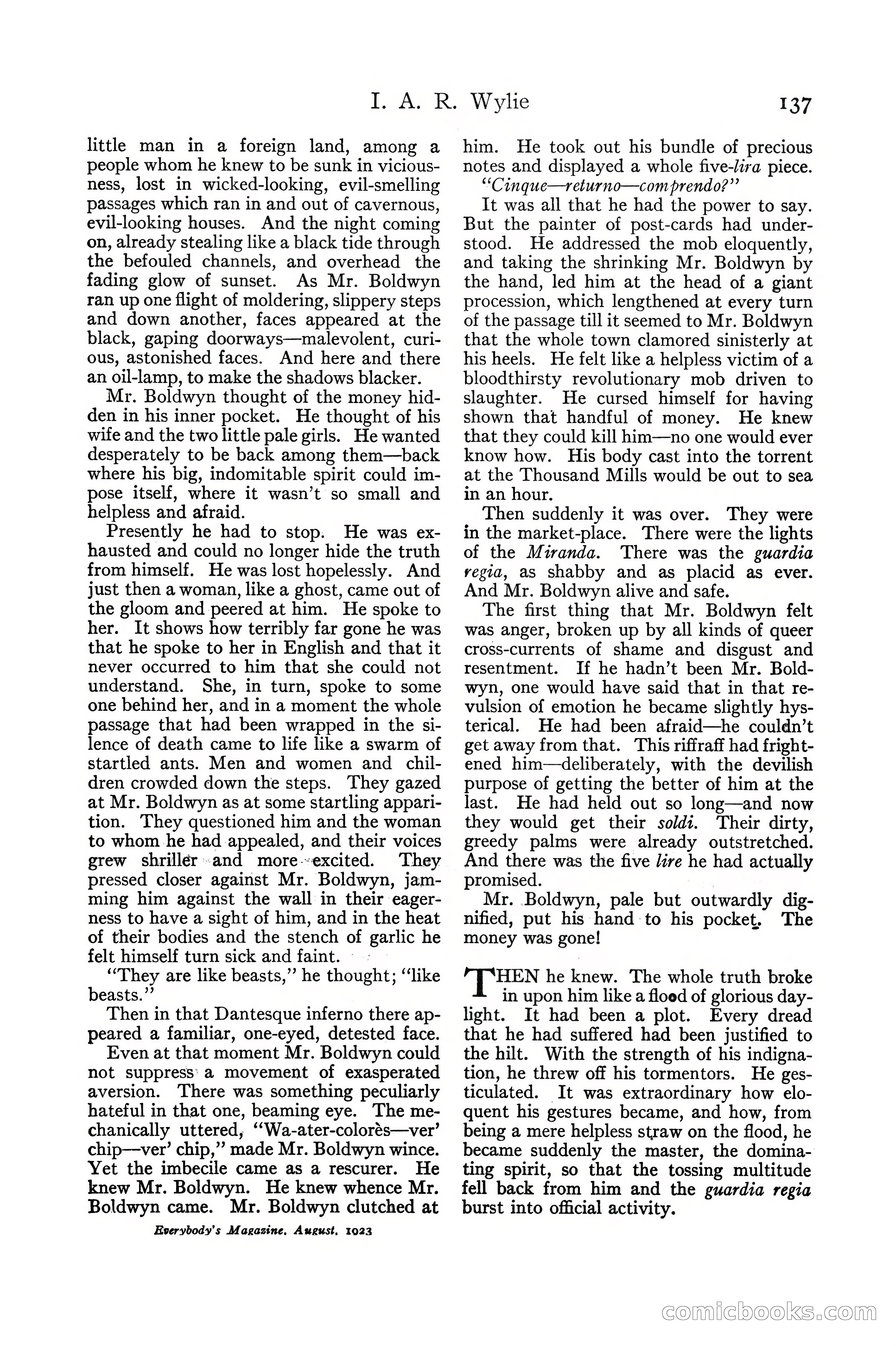 Everybody's Magazine, August 1923 — page 149 of 196