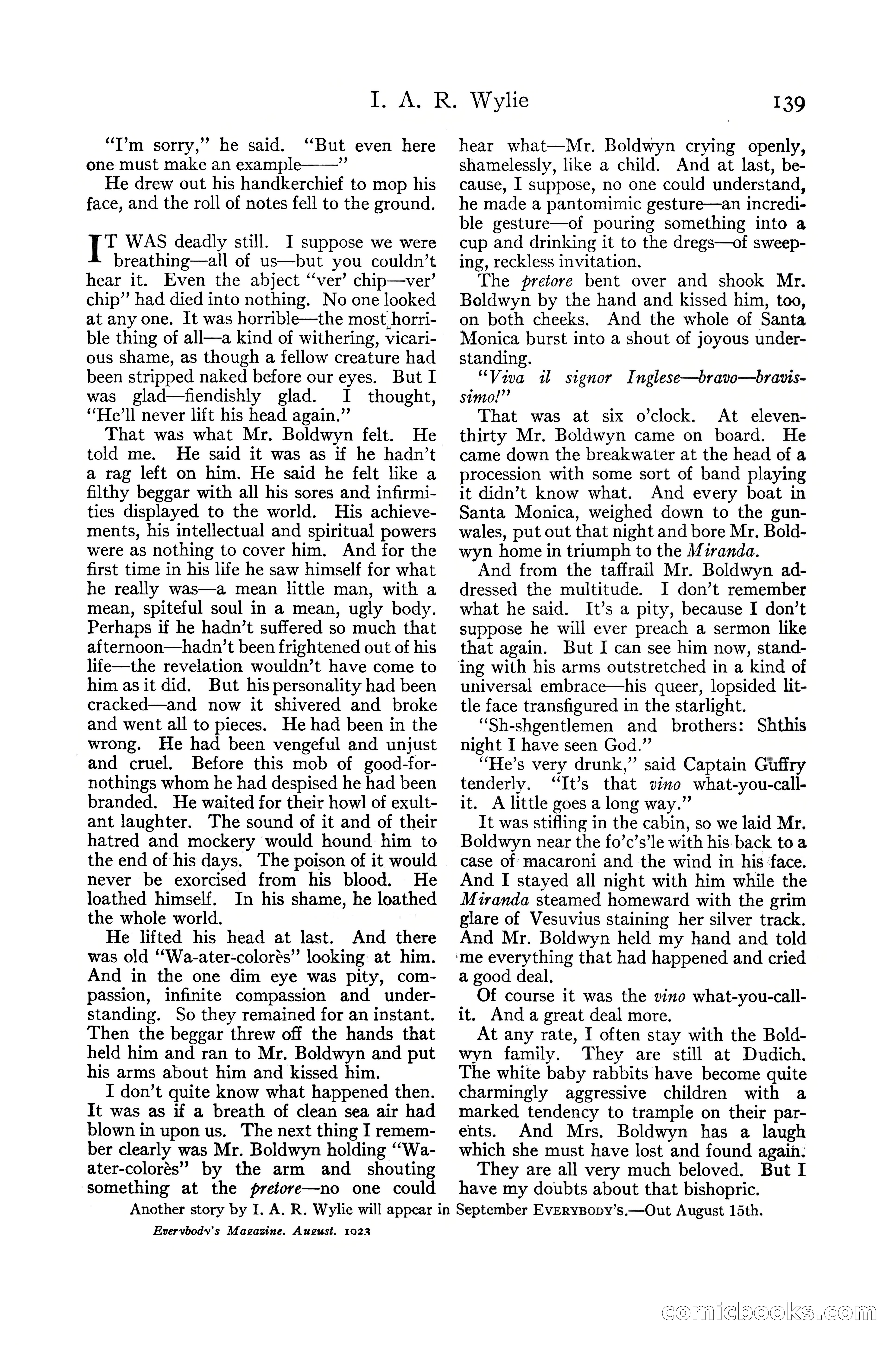 Everybody's Magazine, August 1923 — page 151 of 196