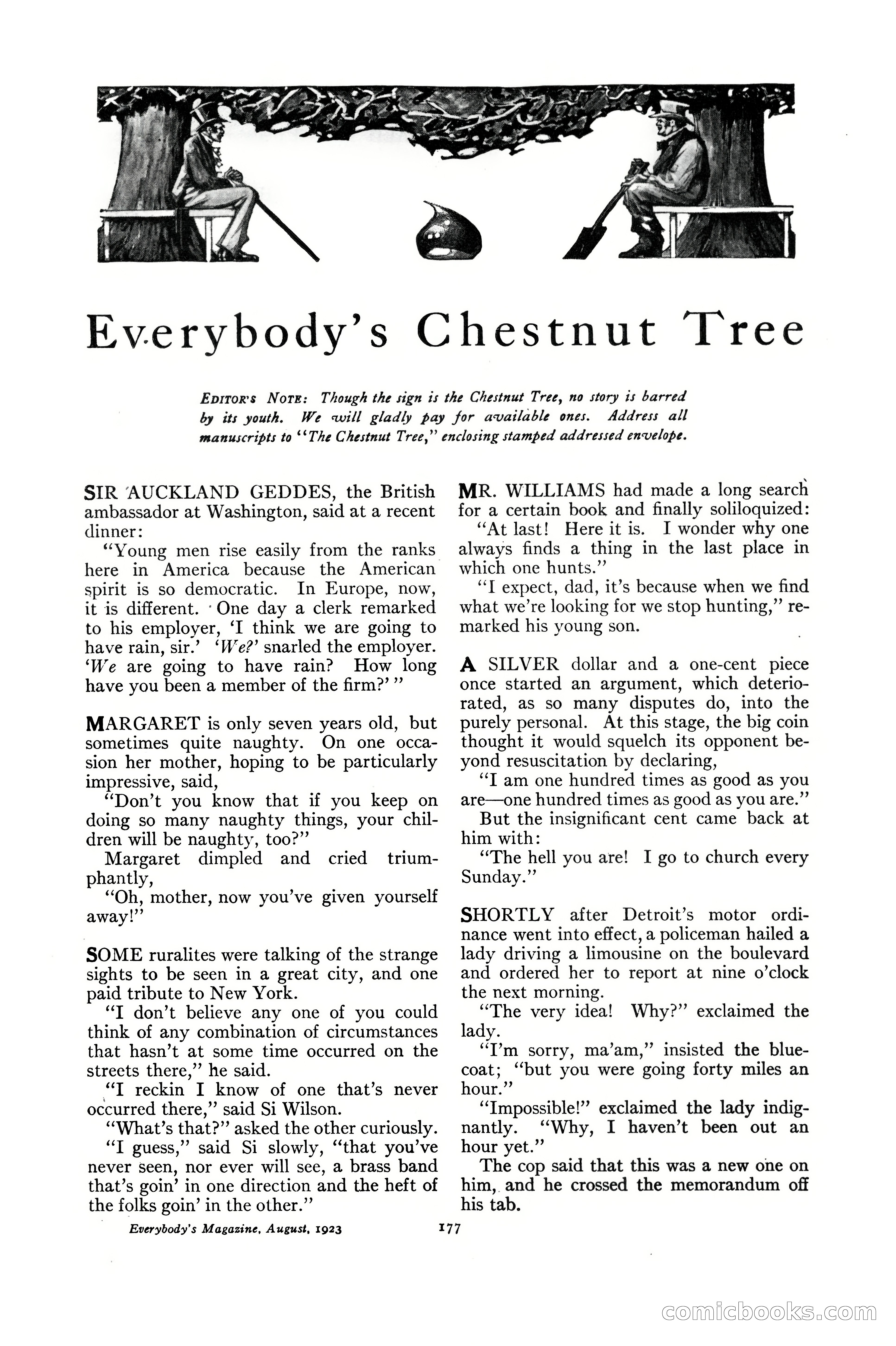 Everybody's Magazine, August 1923 — page 189 of 196