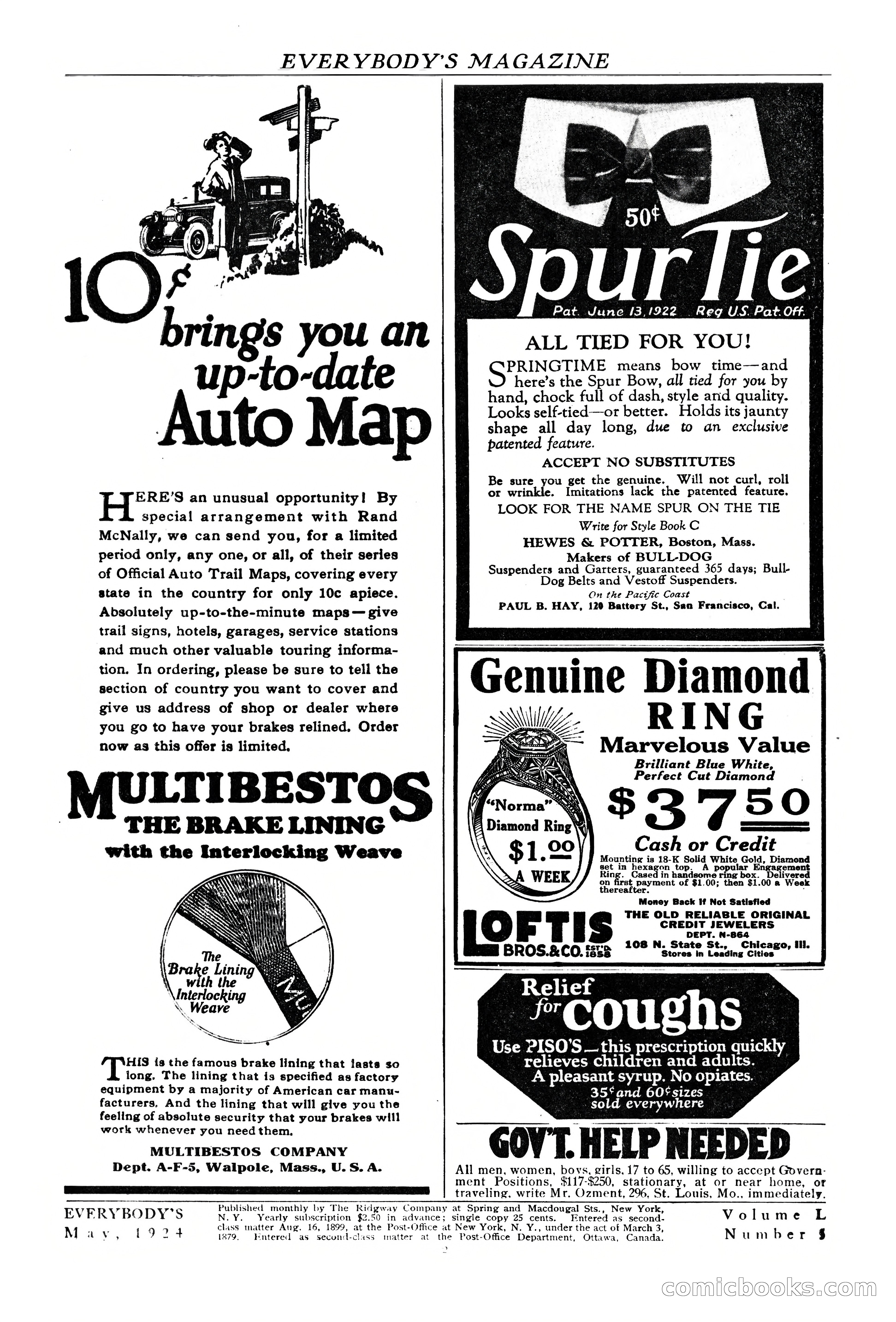 Everybody's Magazine, May 1924 — page 4 of 204