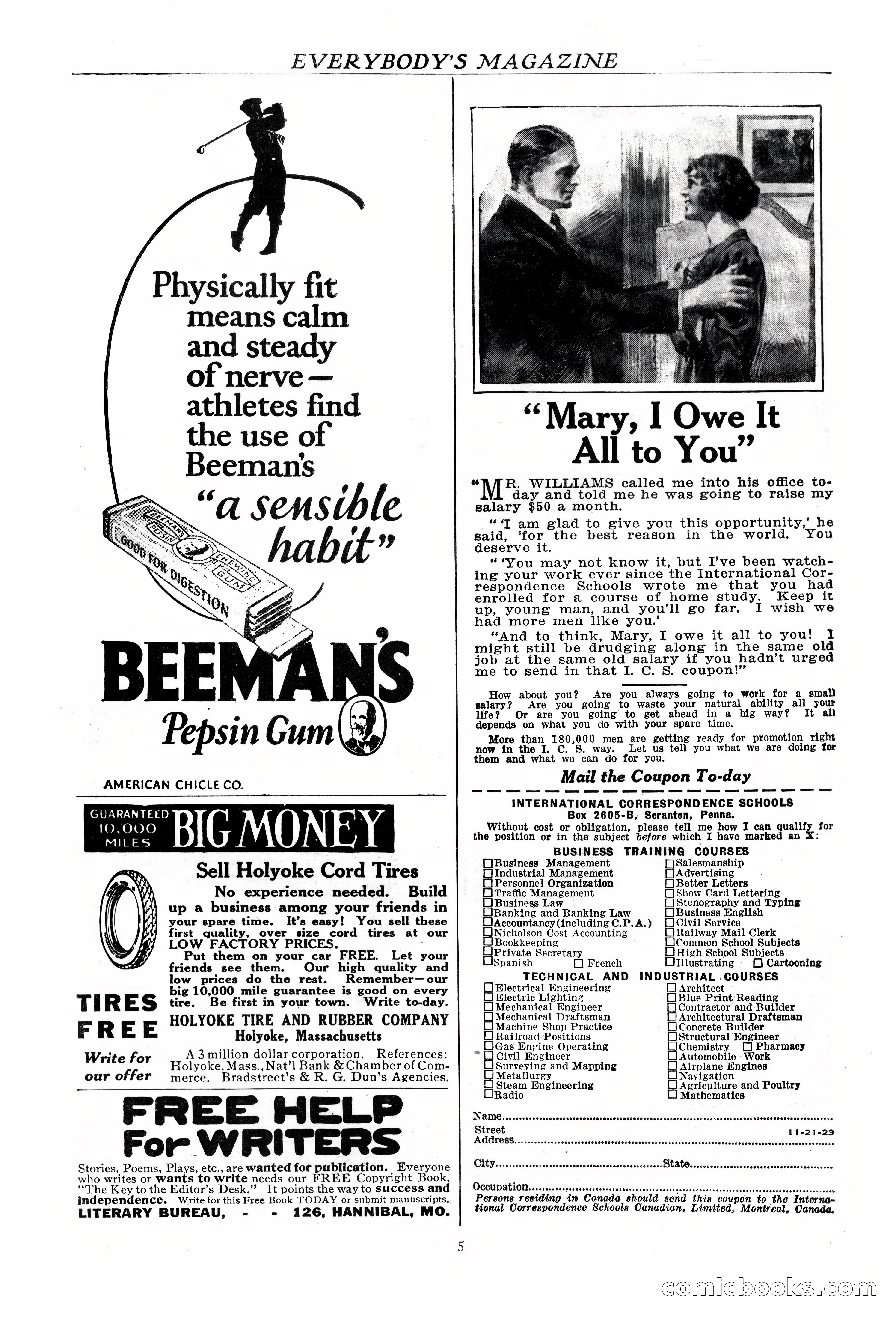 Everybody's Magazine, May 1924 — page 7 of 204