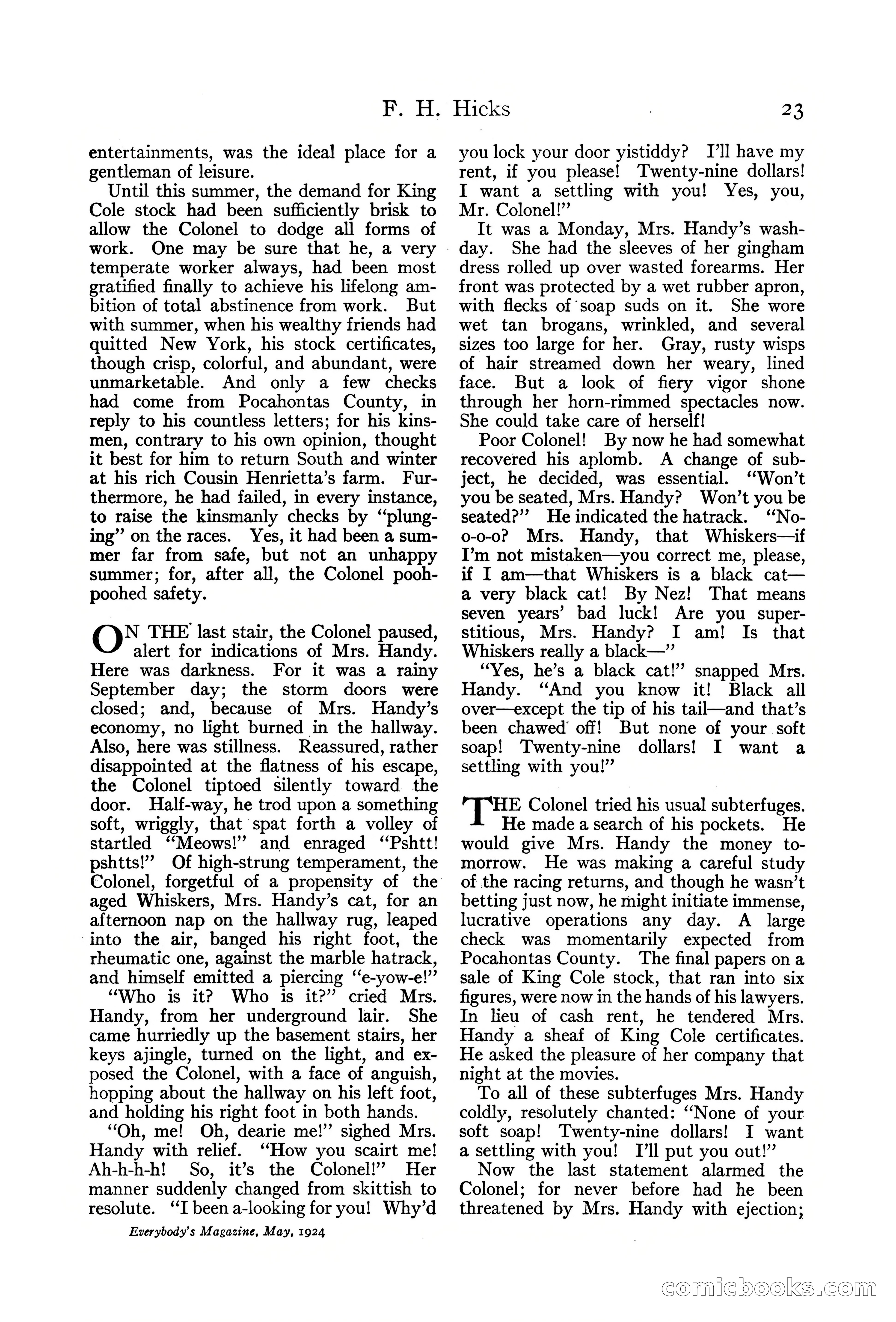 Everybody's Magazine, May 1924 — page 25 of 204