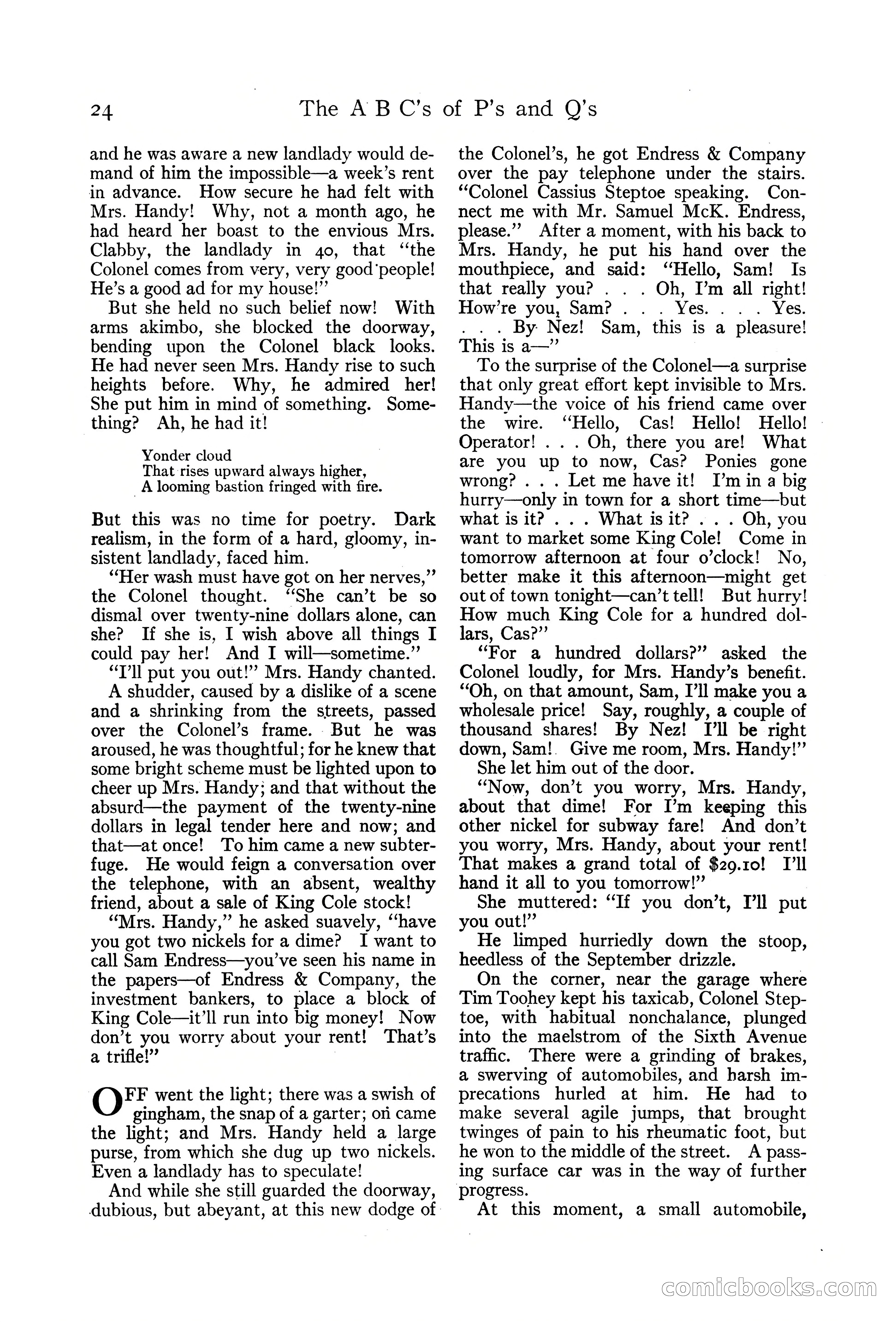 Everybody's Magazine, May 1924 — page 26 of 204