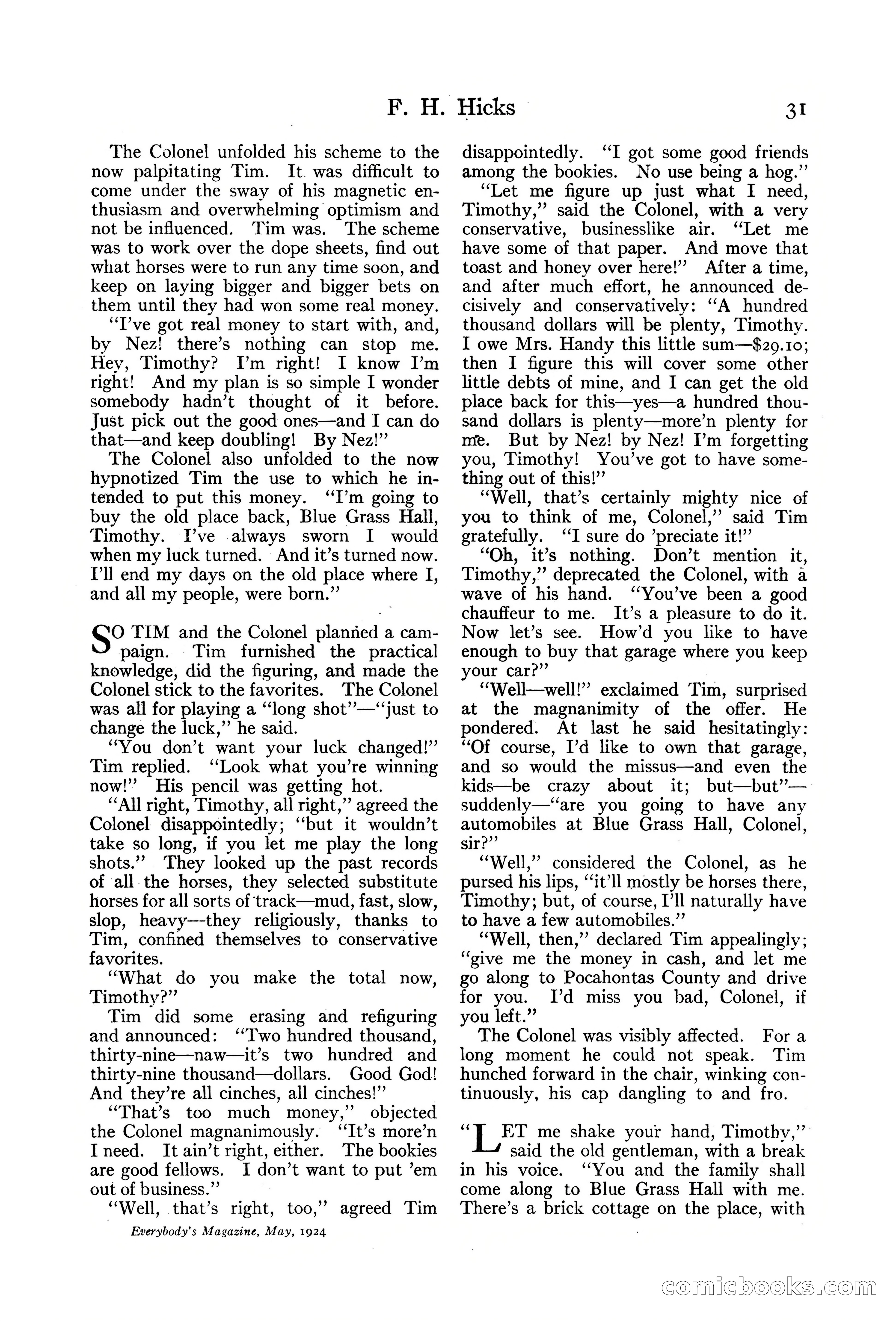 Everybody's Magazine, May 1924 — page 33 of 204