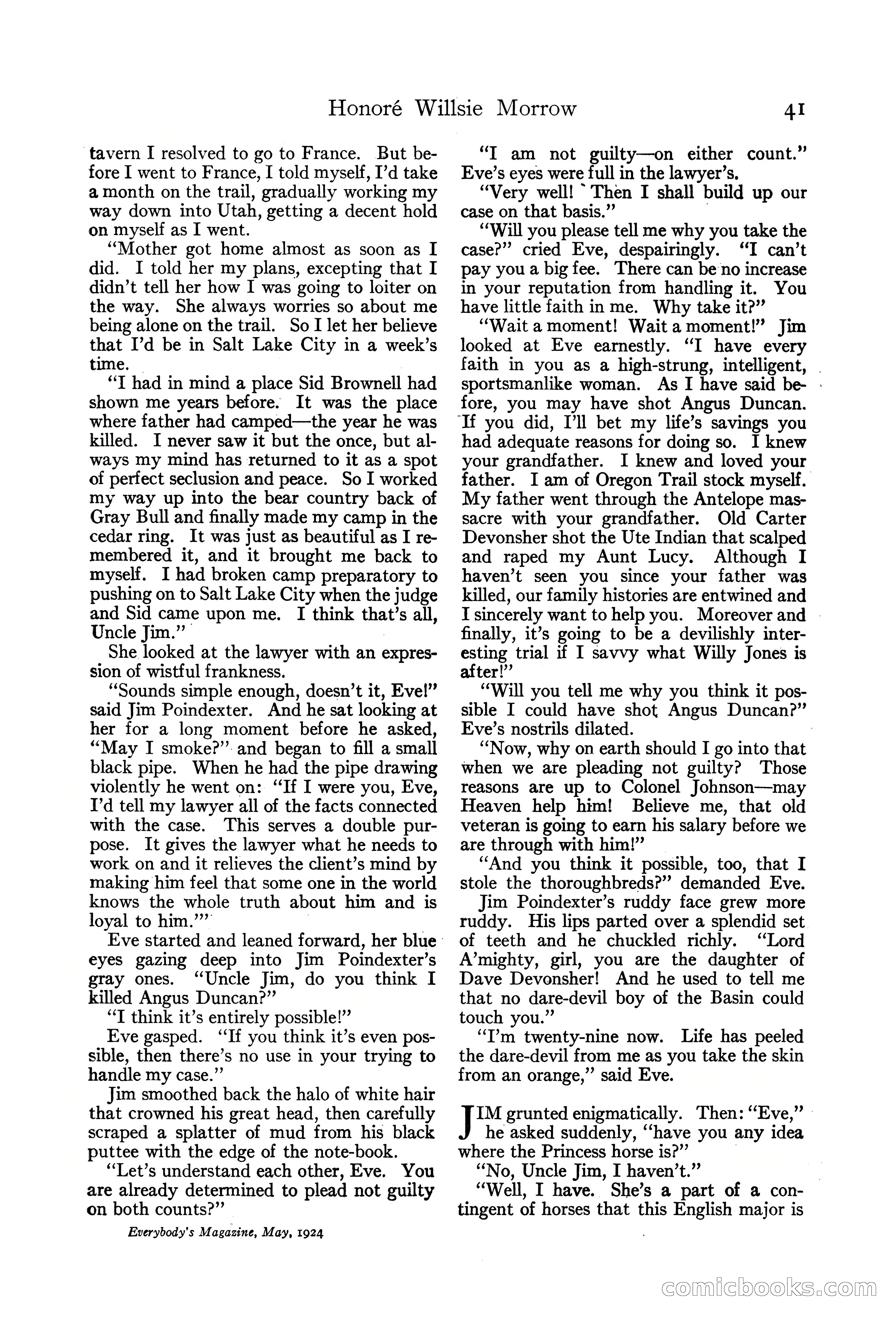 Everybody's Magazine, May 1924 — page 43 of 204
