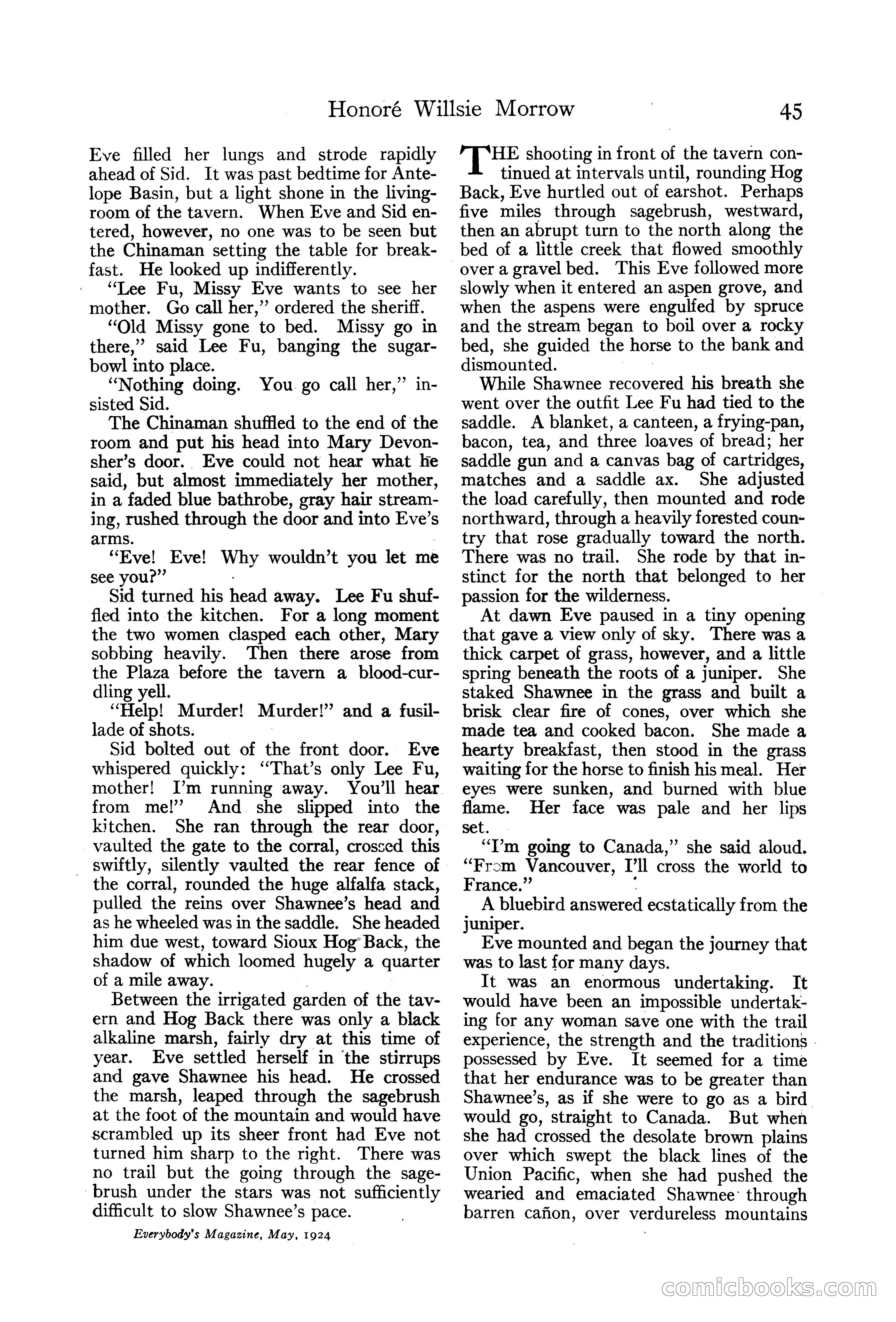 Everybody's Magazine, May 1924 — page 47 of 204