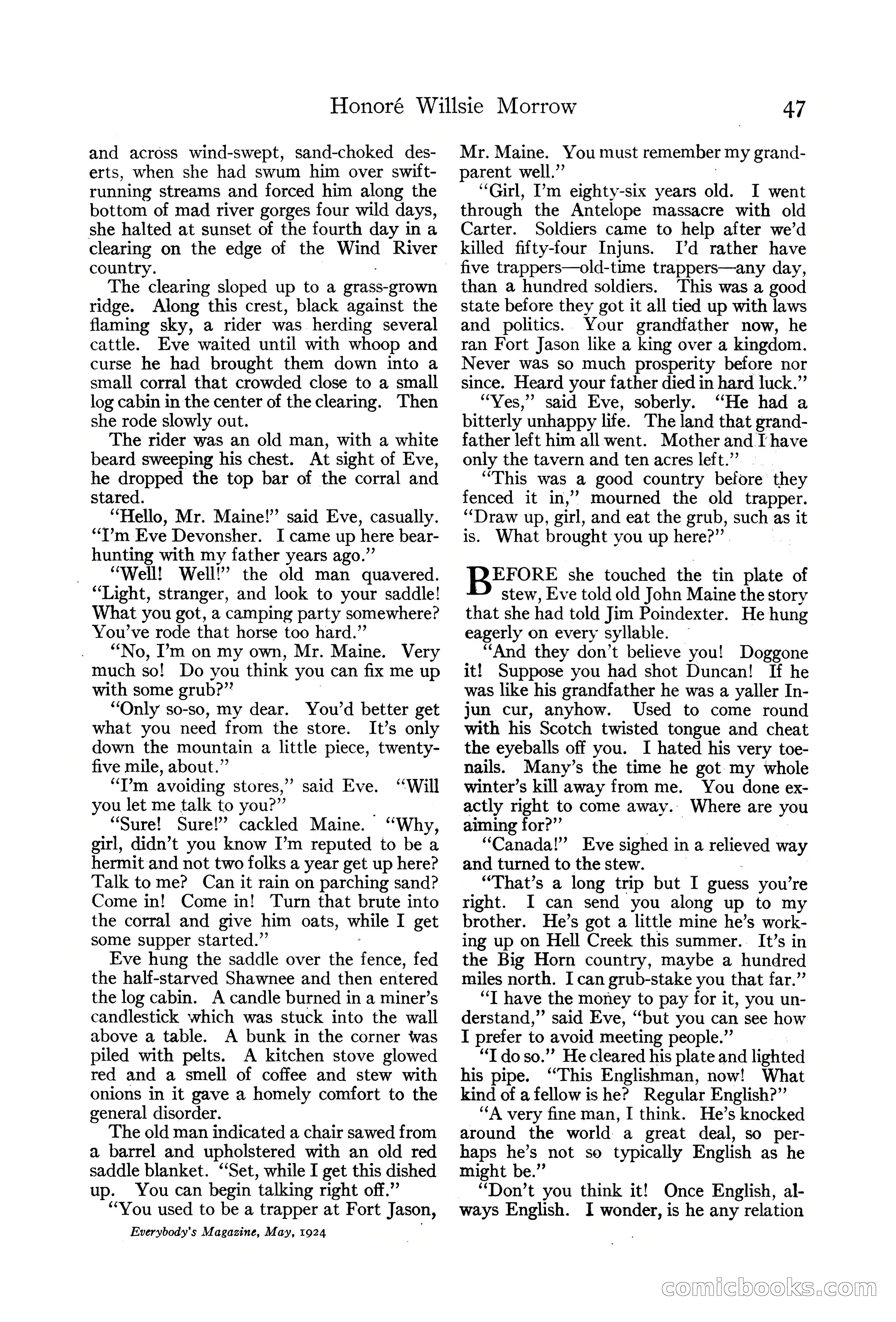 Everybody's Magazine, May 1924 — page 49 of 204
