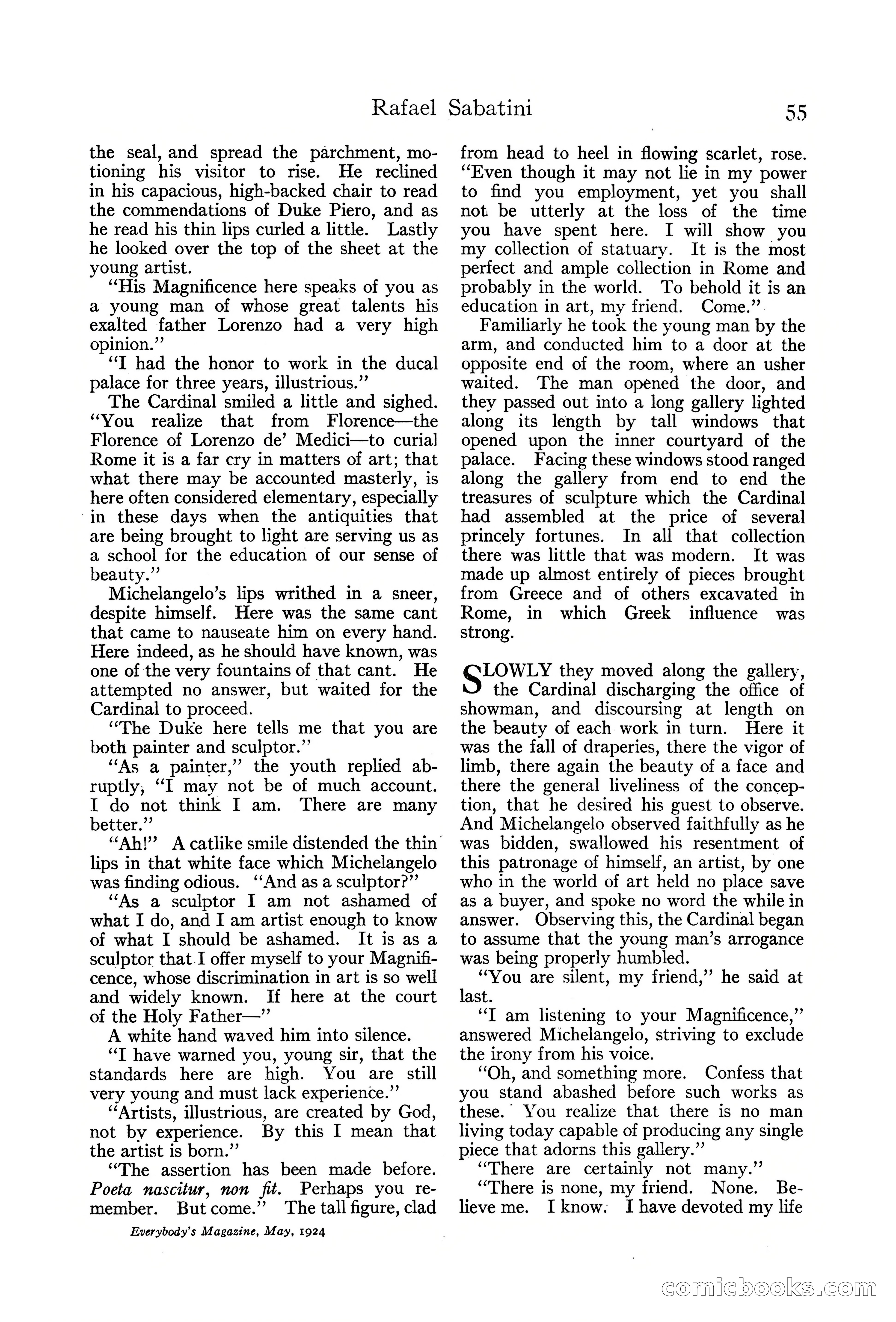 Everybody's Magazine, May 1924 — page 57 of 204
