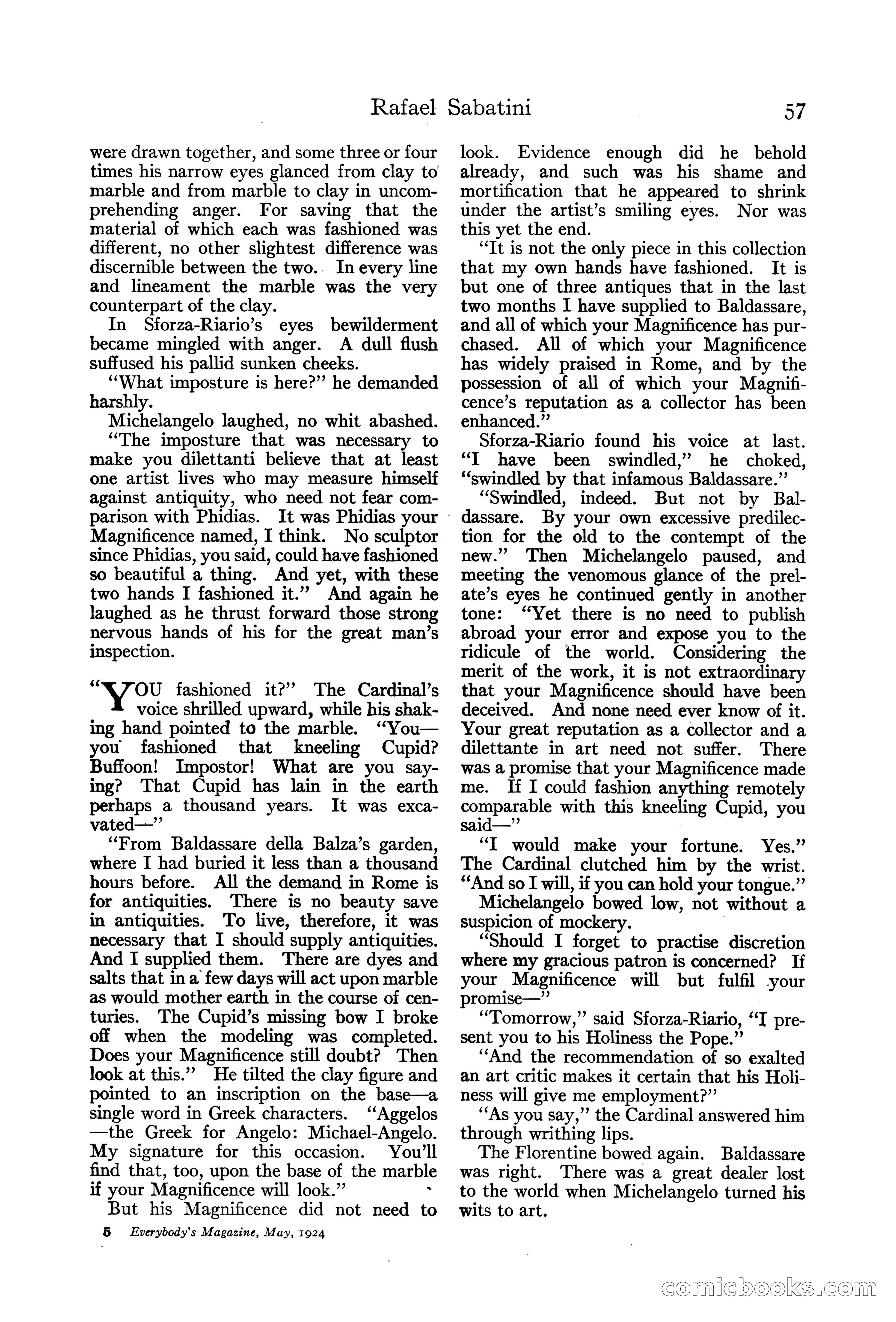 Everybody's Magazine, May 1924 — page 59 of 204