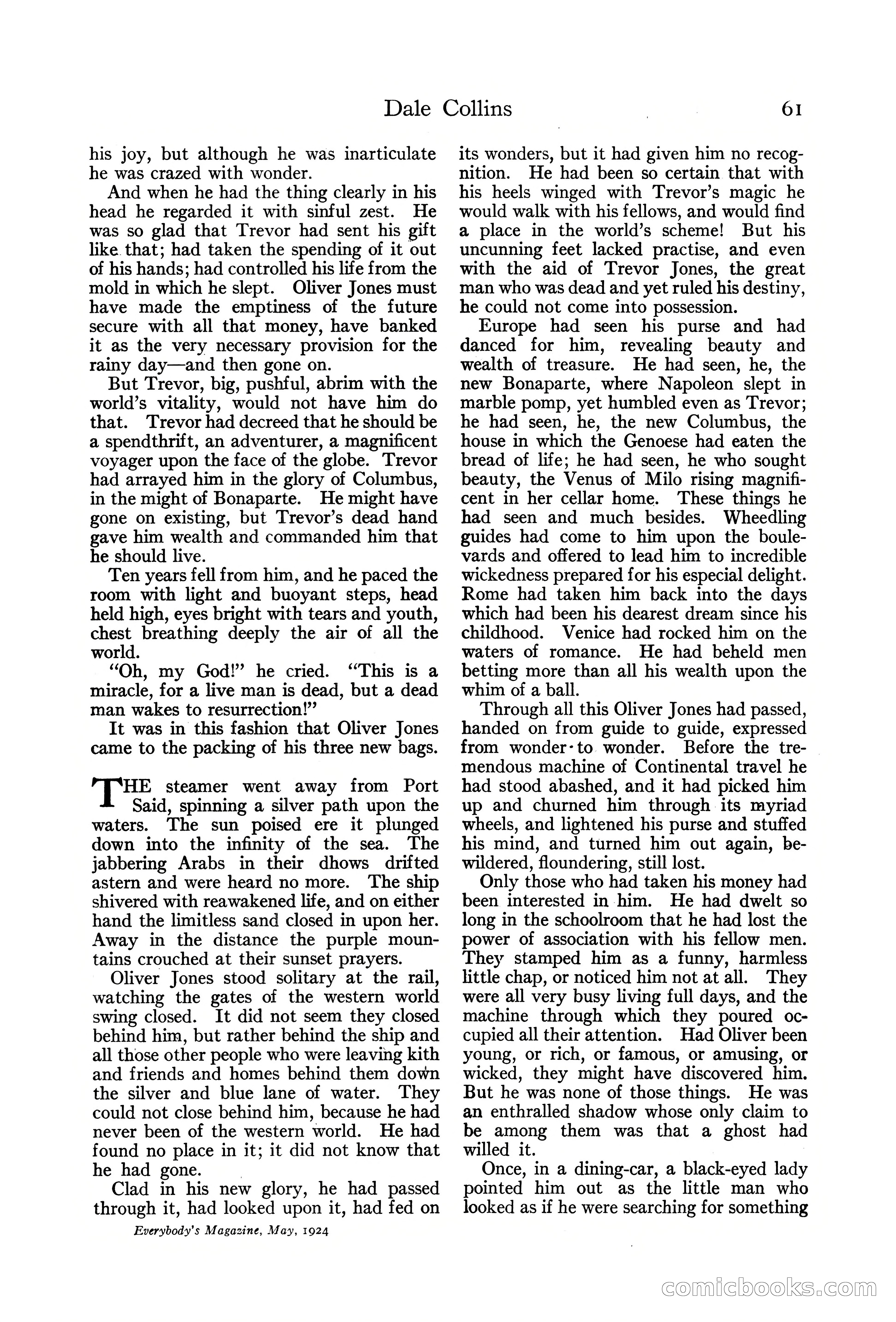 Everybody's Magazine, May 1924 — page 63 of 204