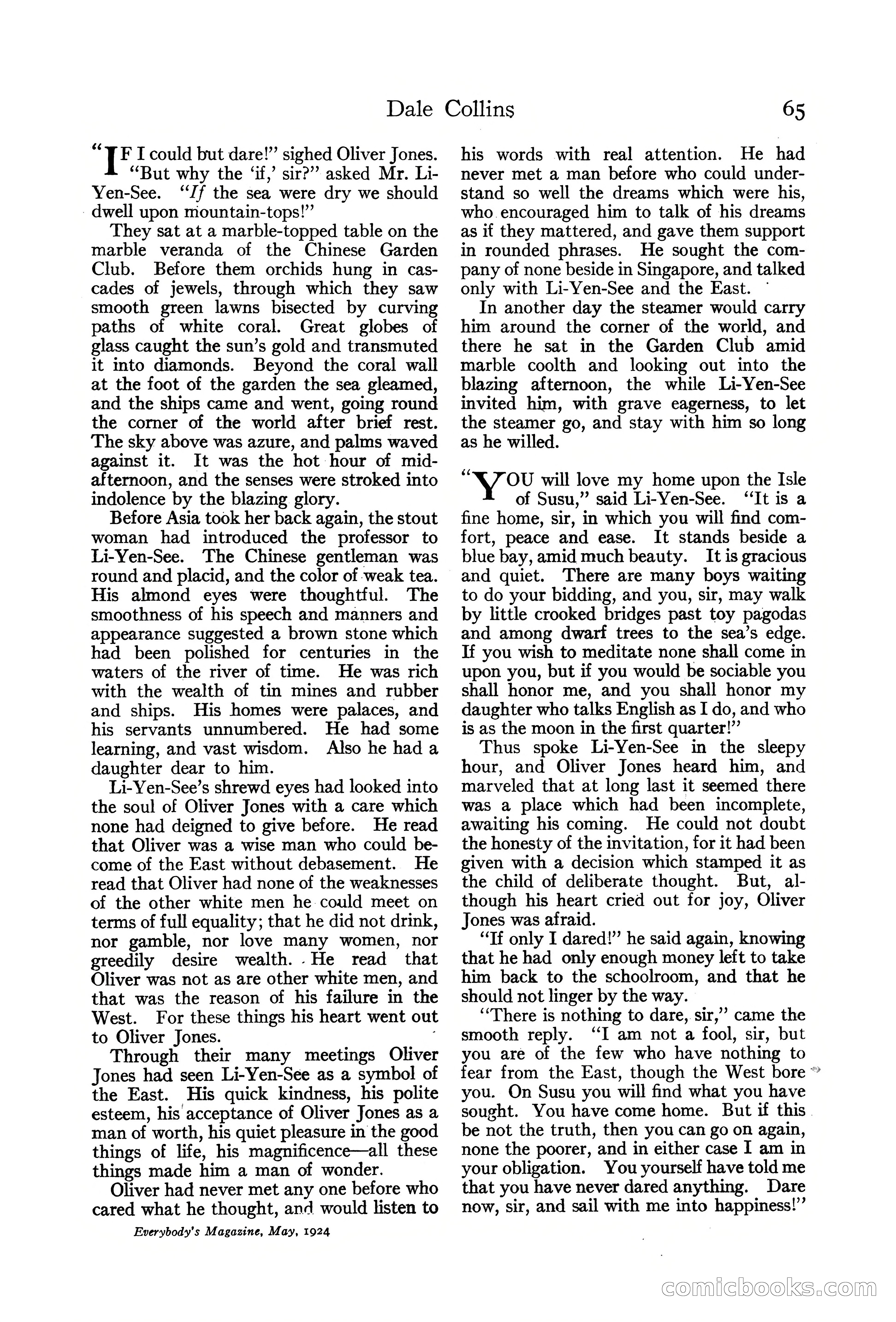 Everybody's Magazine, May 1924 — page 67 of 204