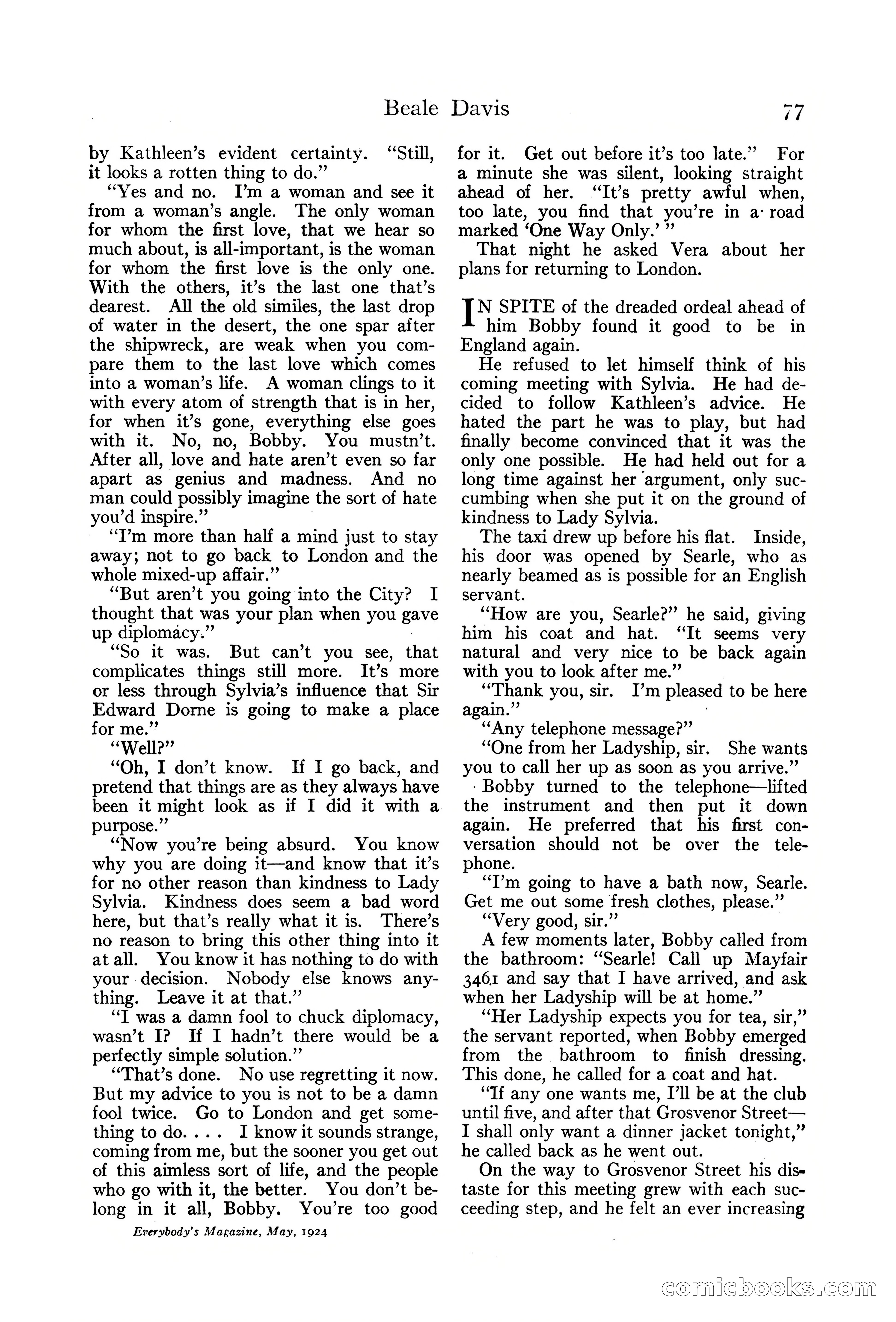 Everybody's Magazine, May 1924 — page 79 of 204