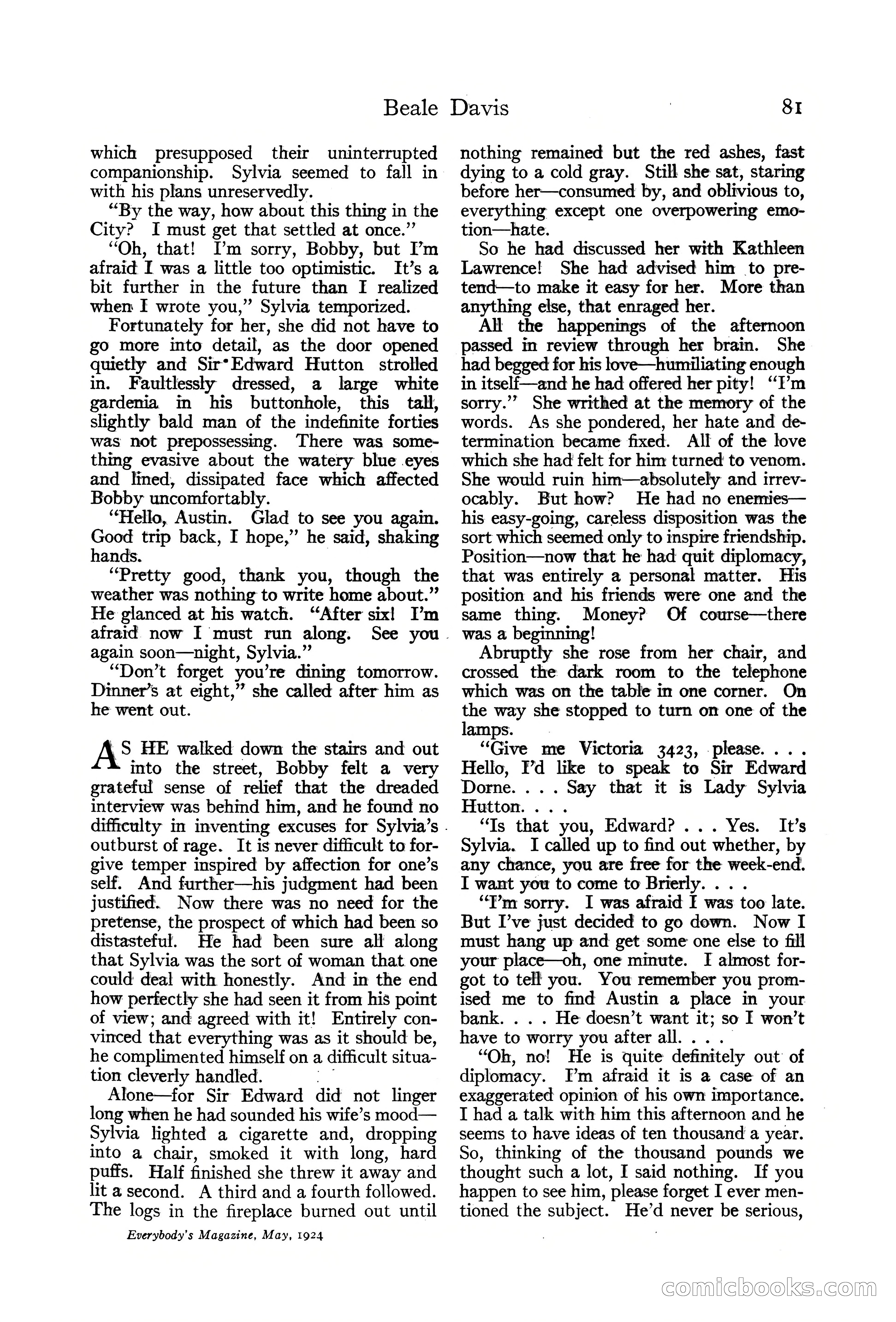 Everybody's Magazine, May 1924 — page 83 of 204