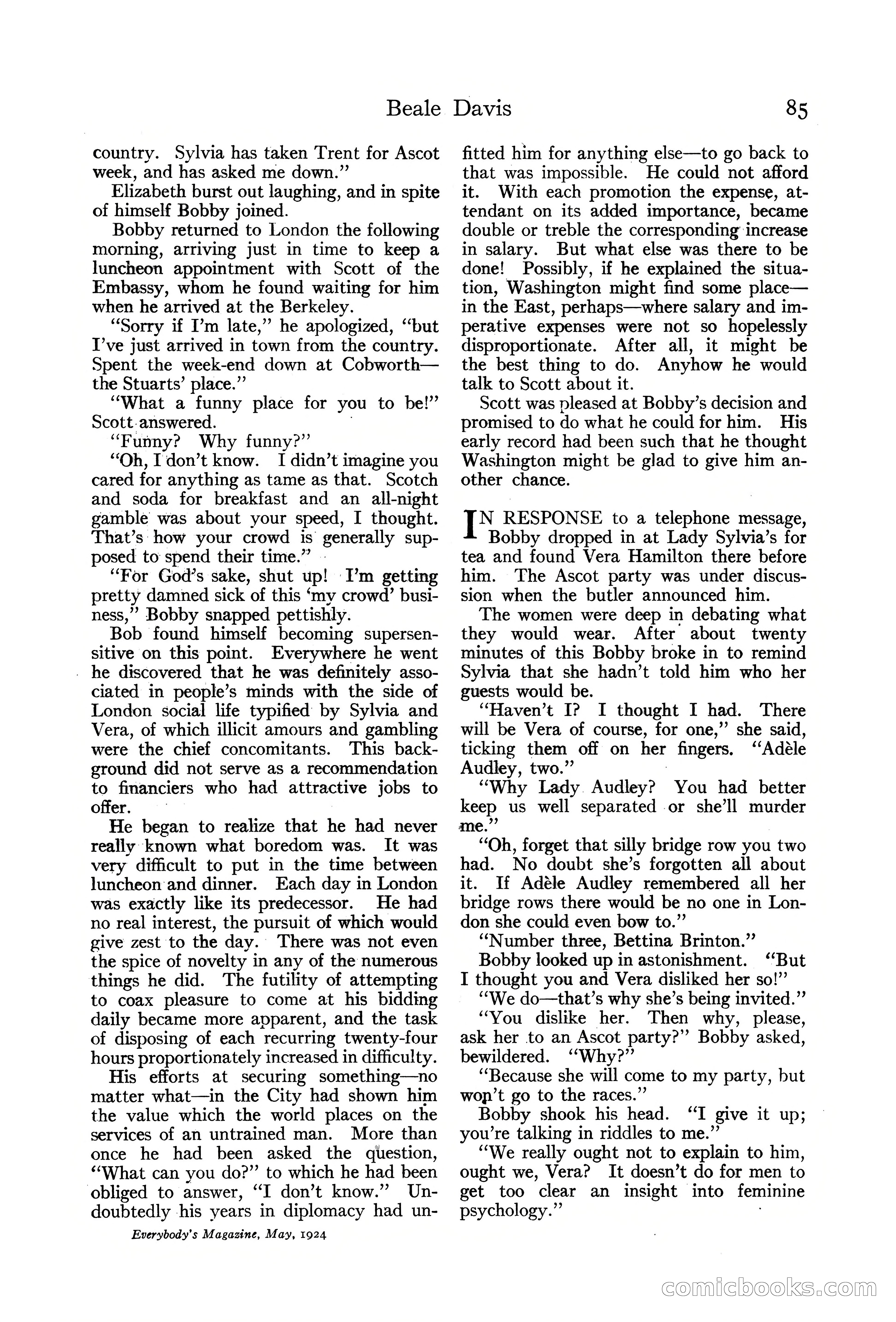 Everybody's Magazine, May 1924 — page 87 of 204