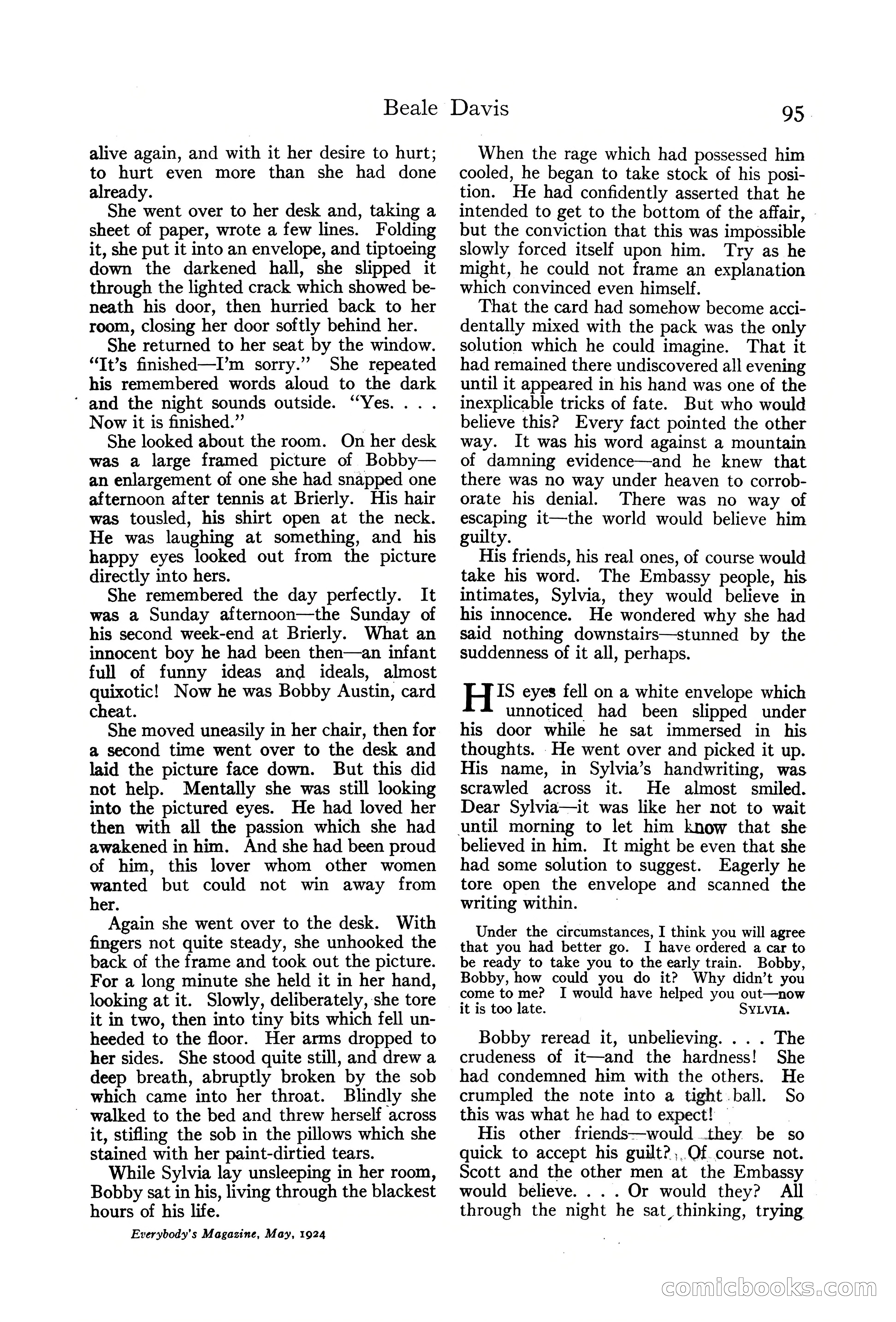 Everybody's Magazine, May 1924 — page 97 of 204