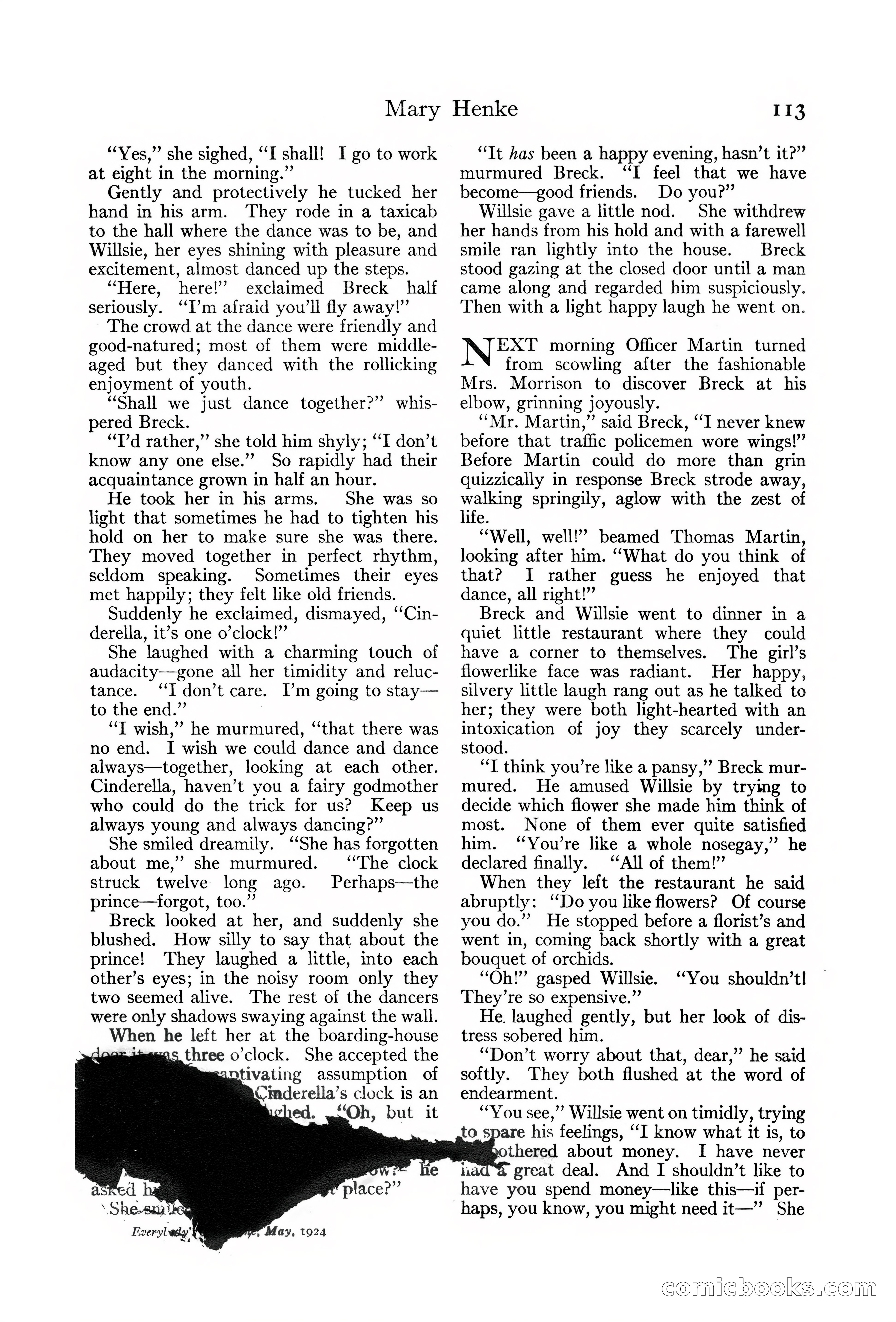 Everybody's Magazine, May 1924 — page 115 of 204