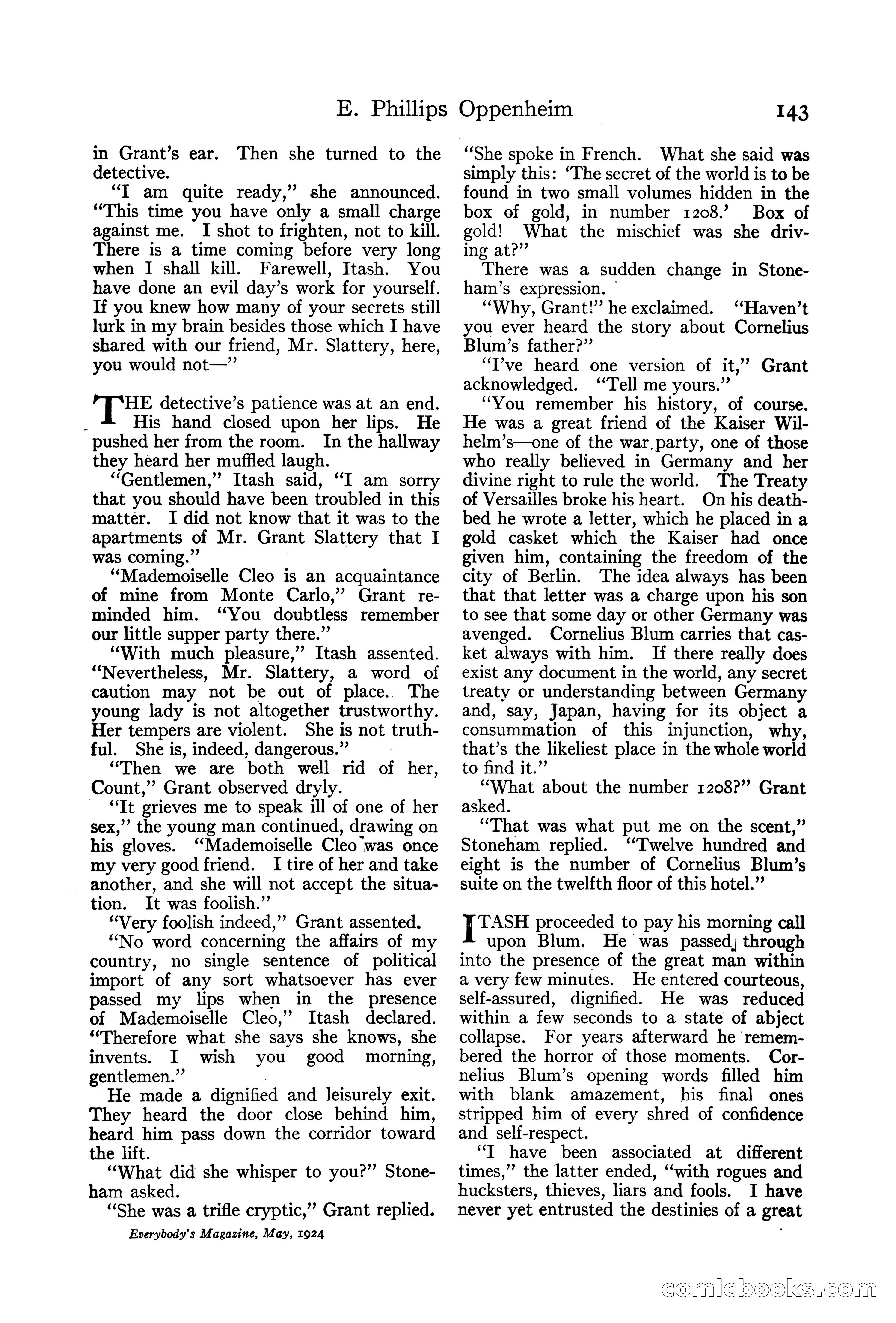 Everybody's Magazine, May 1924 — page 145 of 204