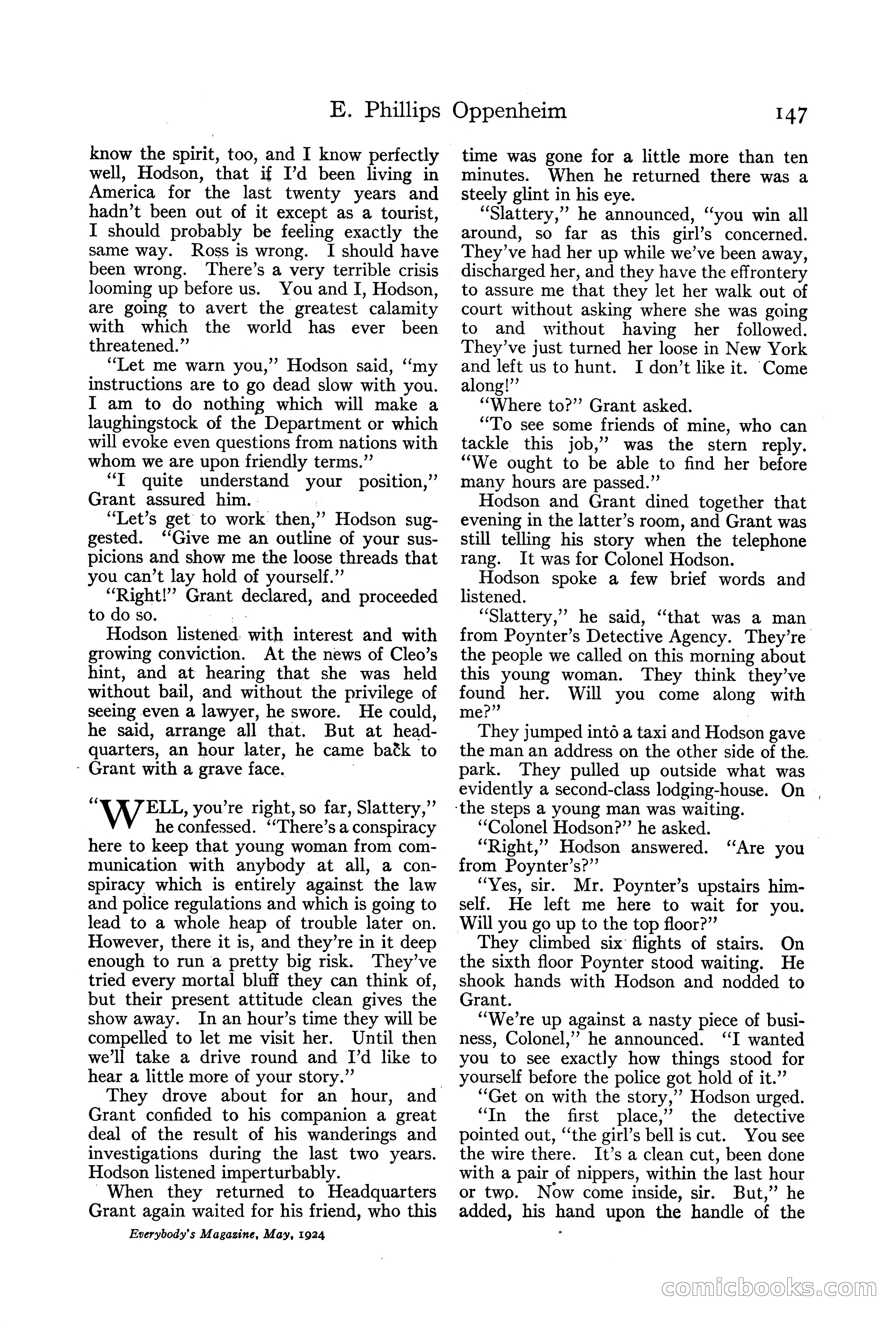 Everybody's Magazine, May 1924 — page 149 of 204