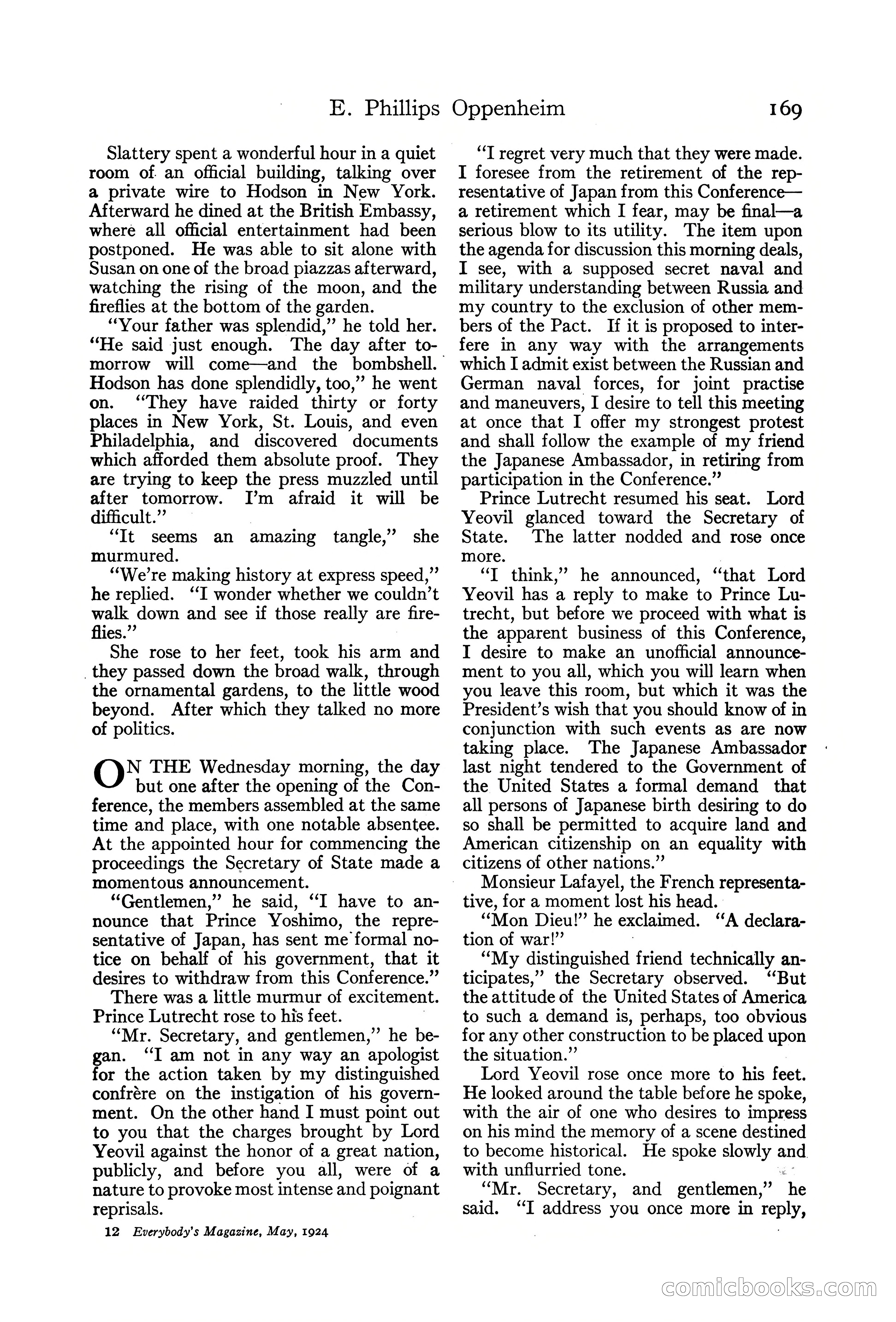 Everybody's Magazine, May 1924 — page 171 of 204