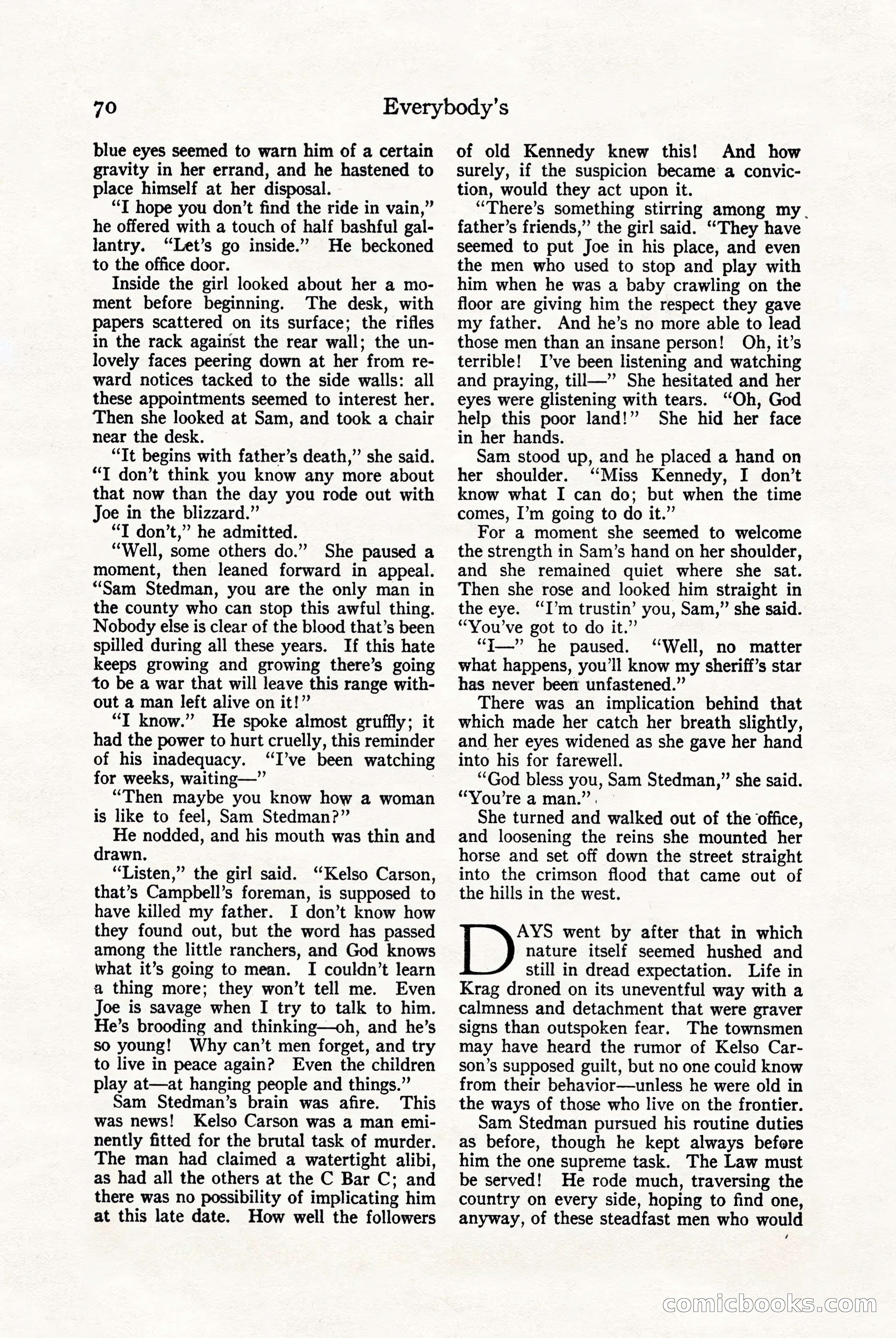 Everybody's Magazine, September 1927 — page 86 of 194