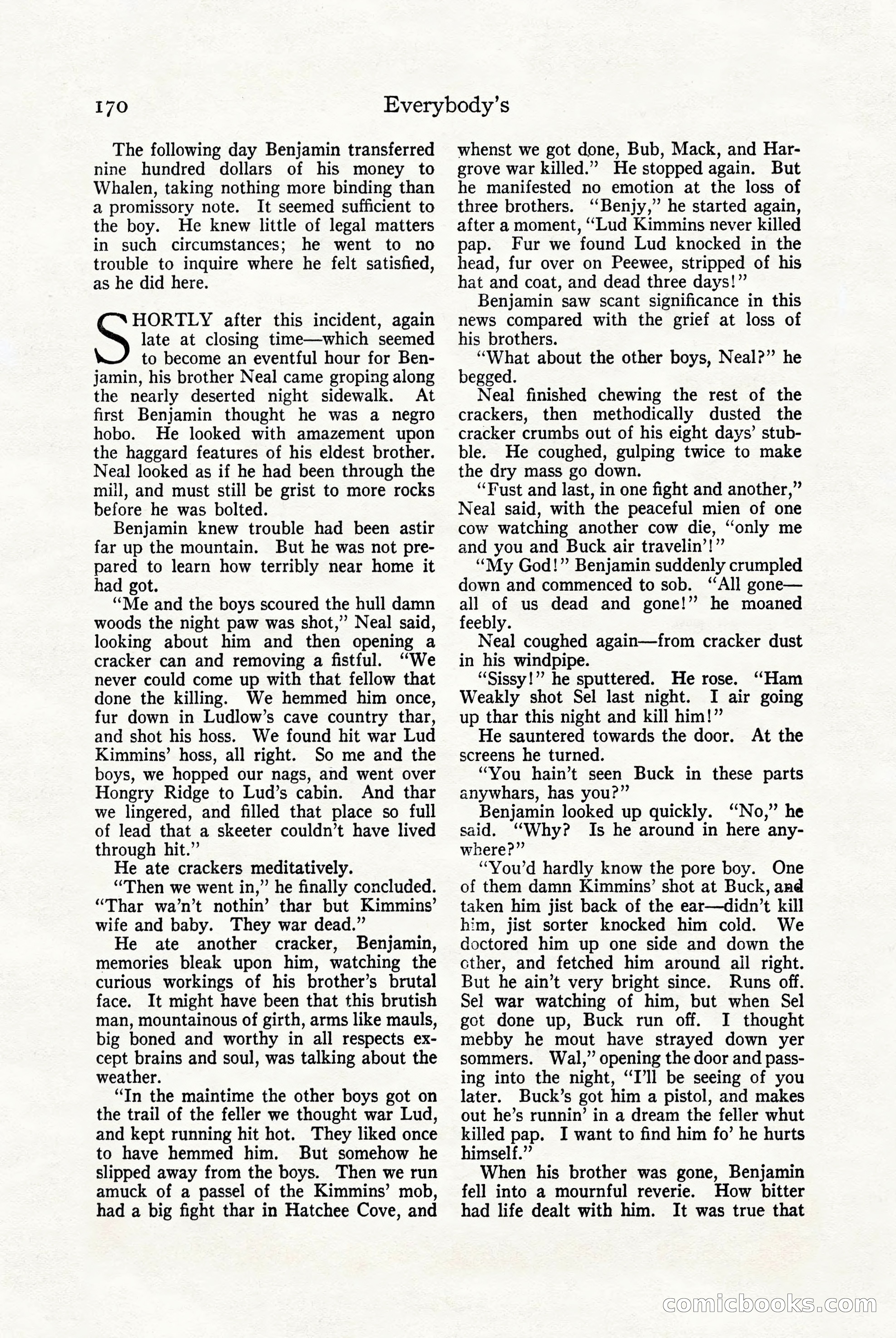 Everybody's Magazine, September 1927 — page 186 of 194