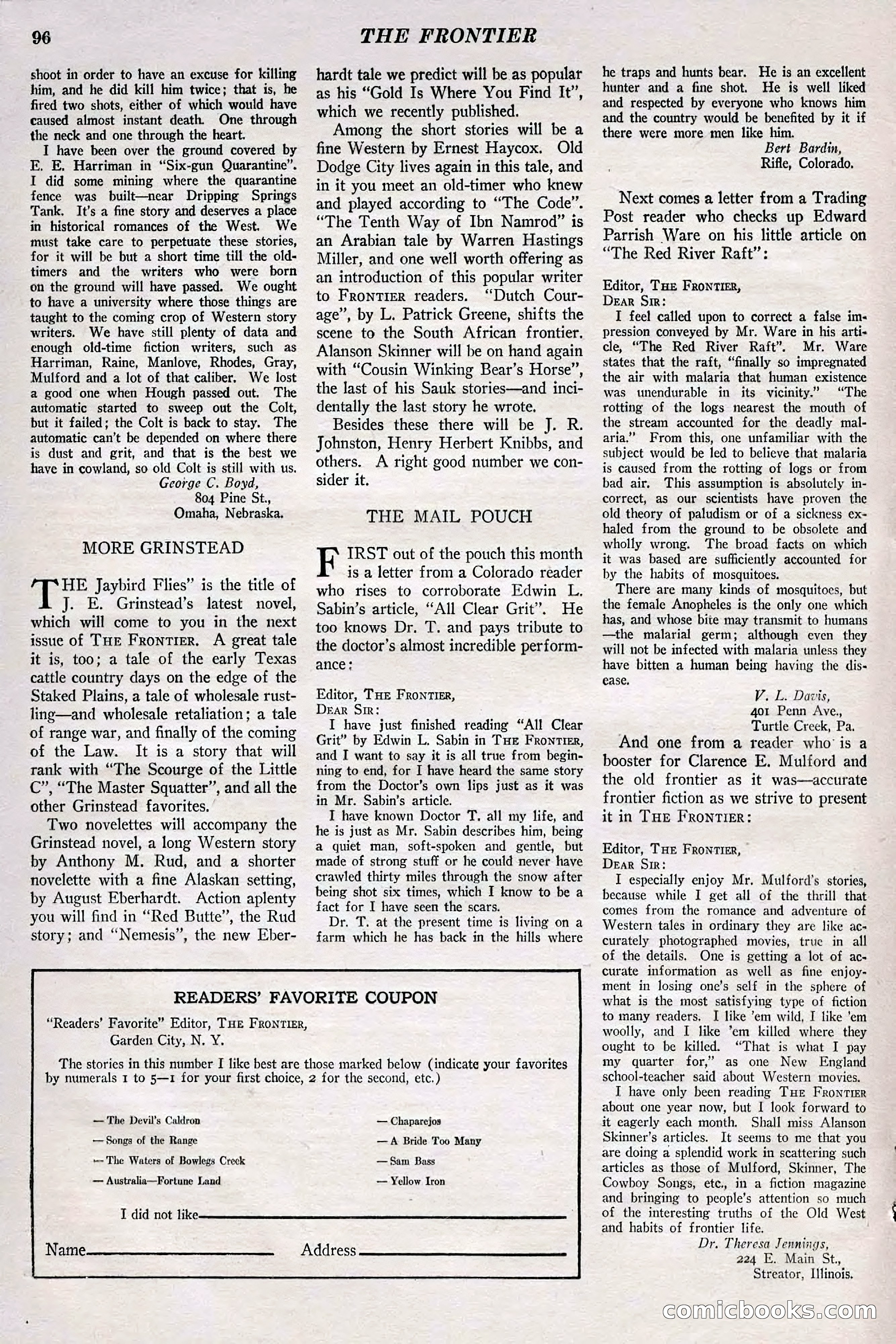 The Frontier, May 1926 — page 106 of 114