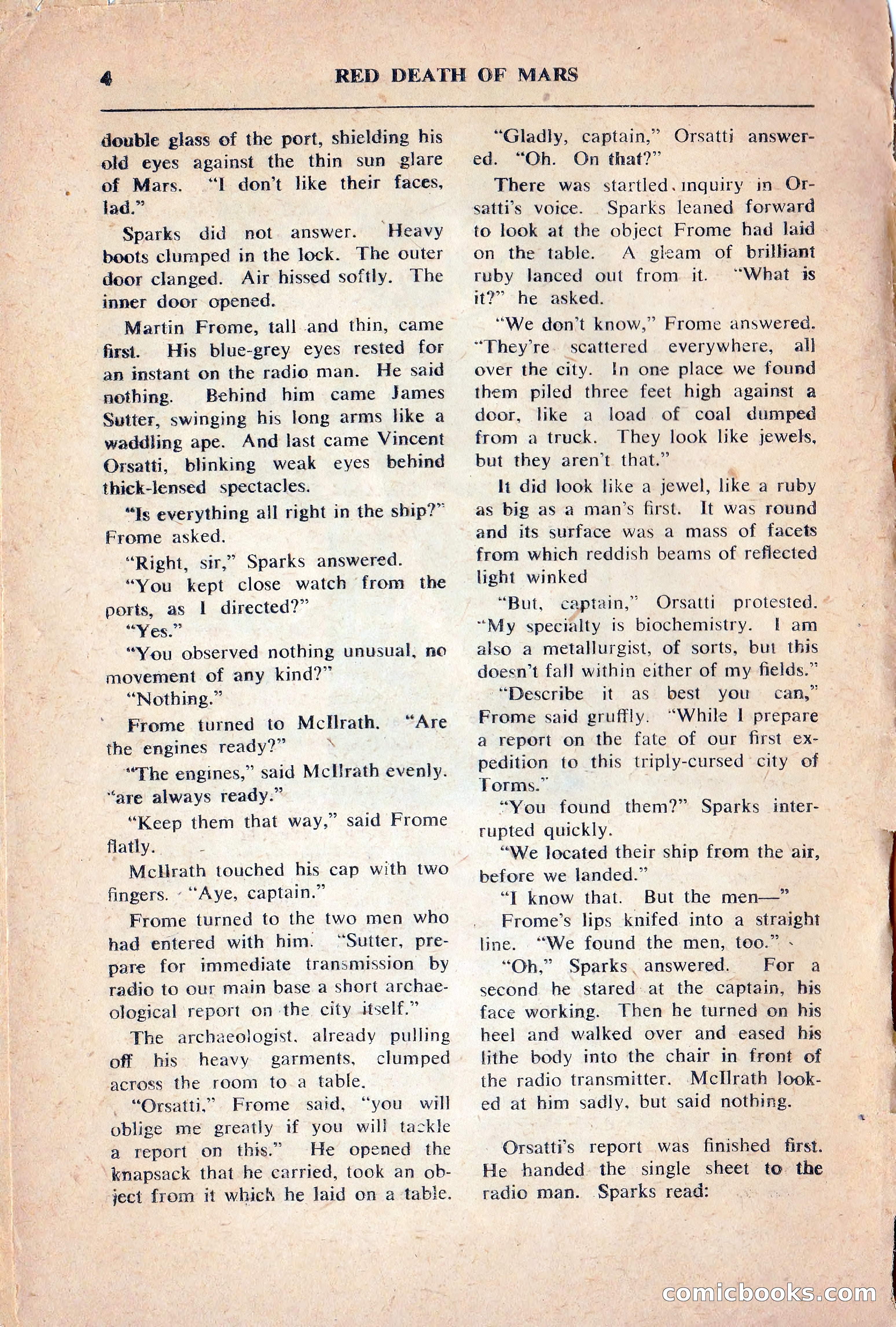 Red Death of Mars — page 4 of 36