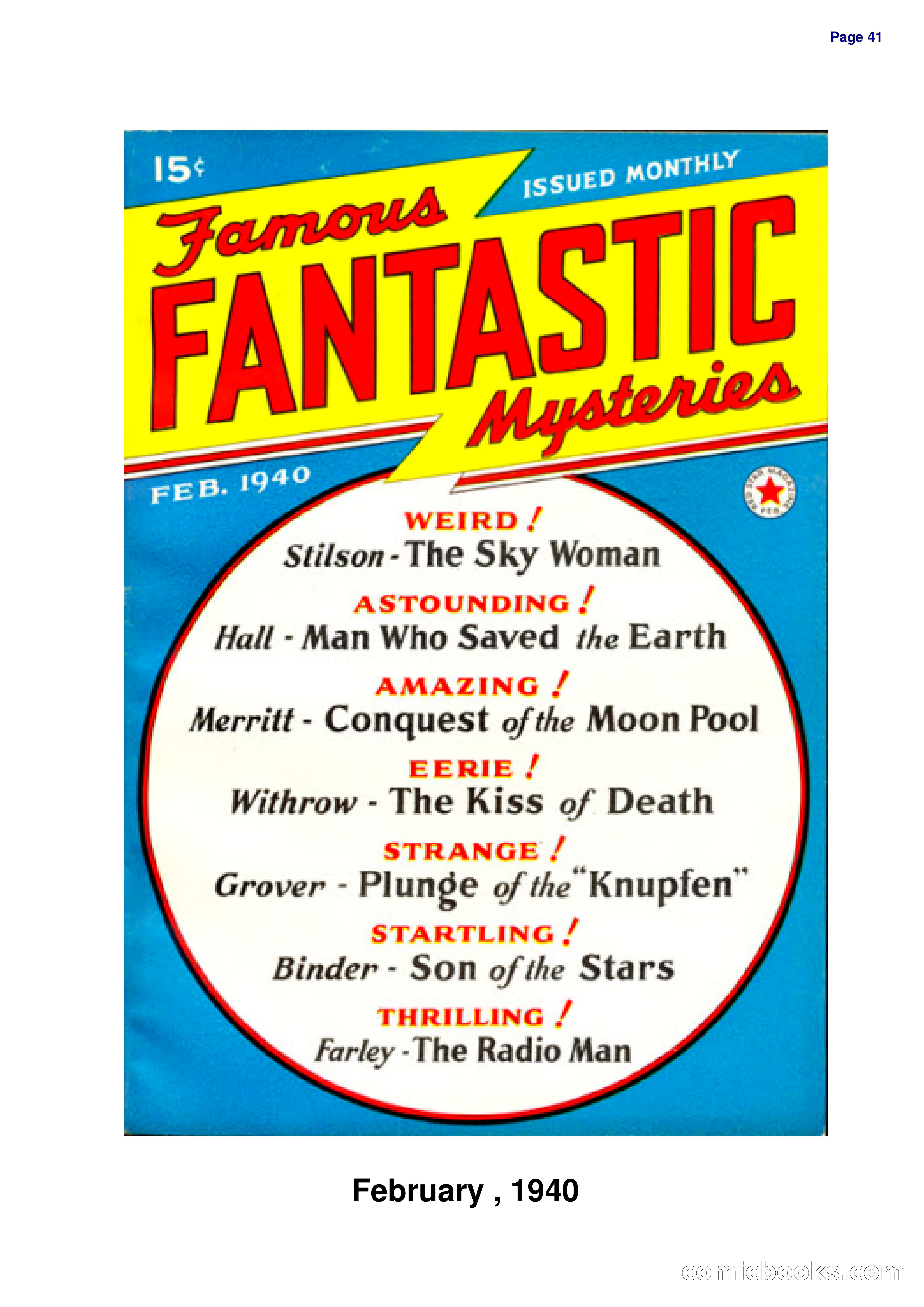 Famous Fantastic Mysteries, v1.1 (September 1939) — page 41 of 133