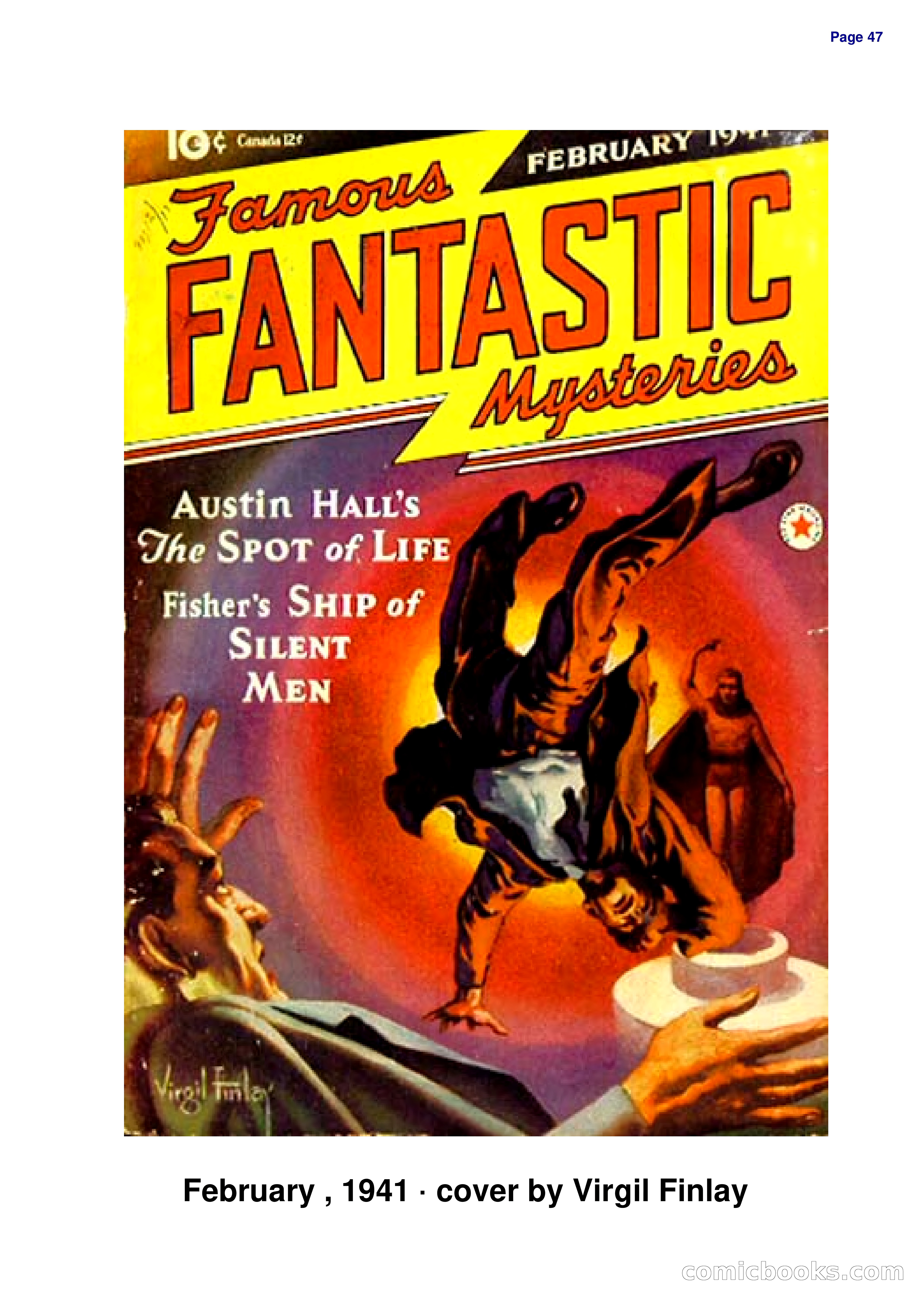 Famous Fantastic Mysteries, v1.1 (September 1939) — page 47 of 133
