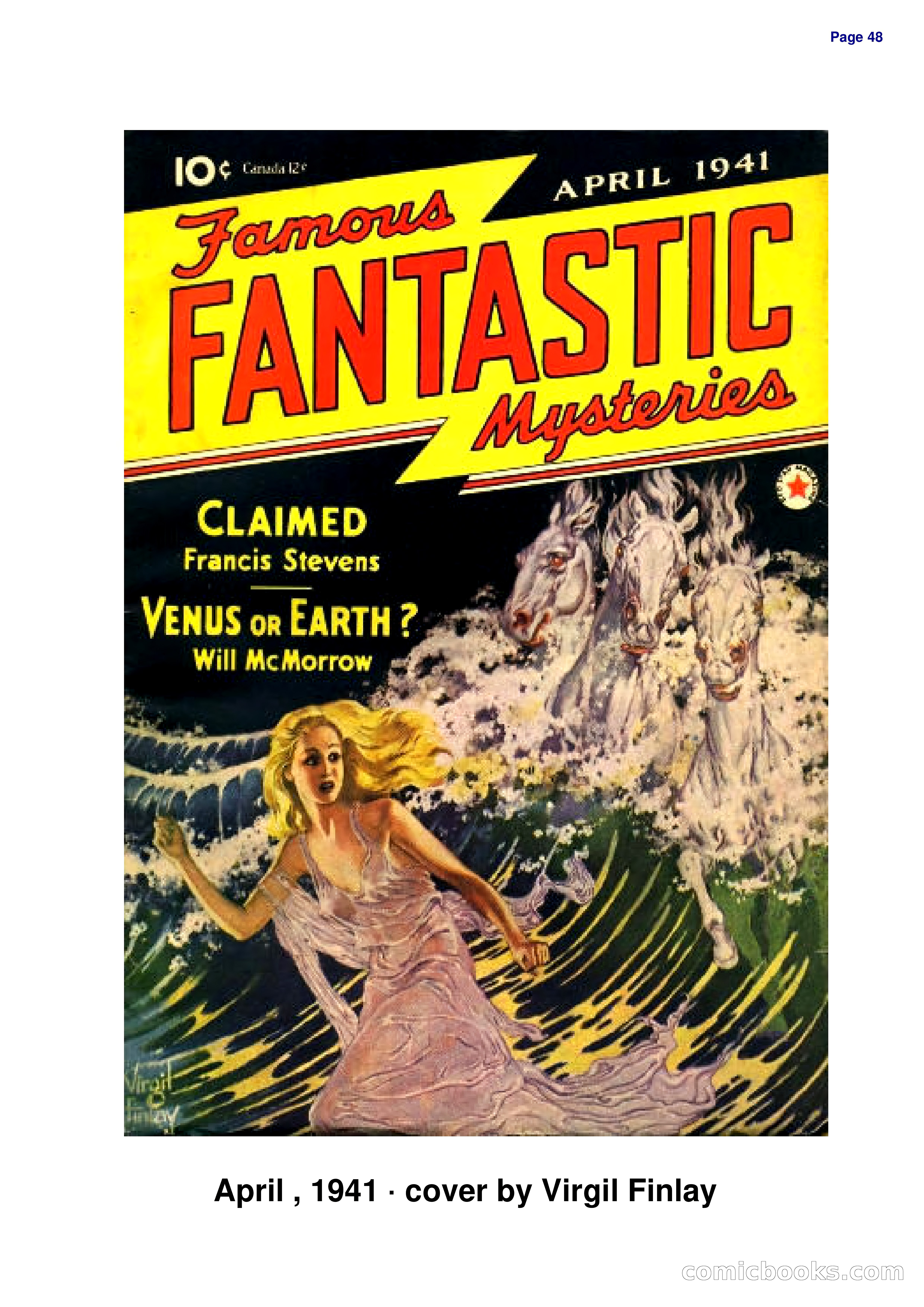 Famous Fantastic Mysteries, v1.1 (September 1939) — page 48 of 133