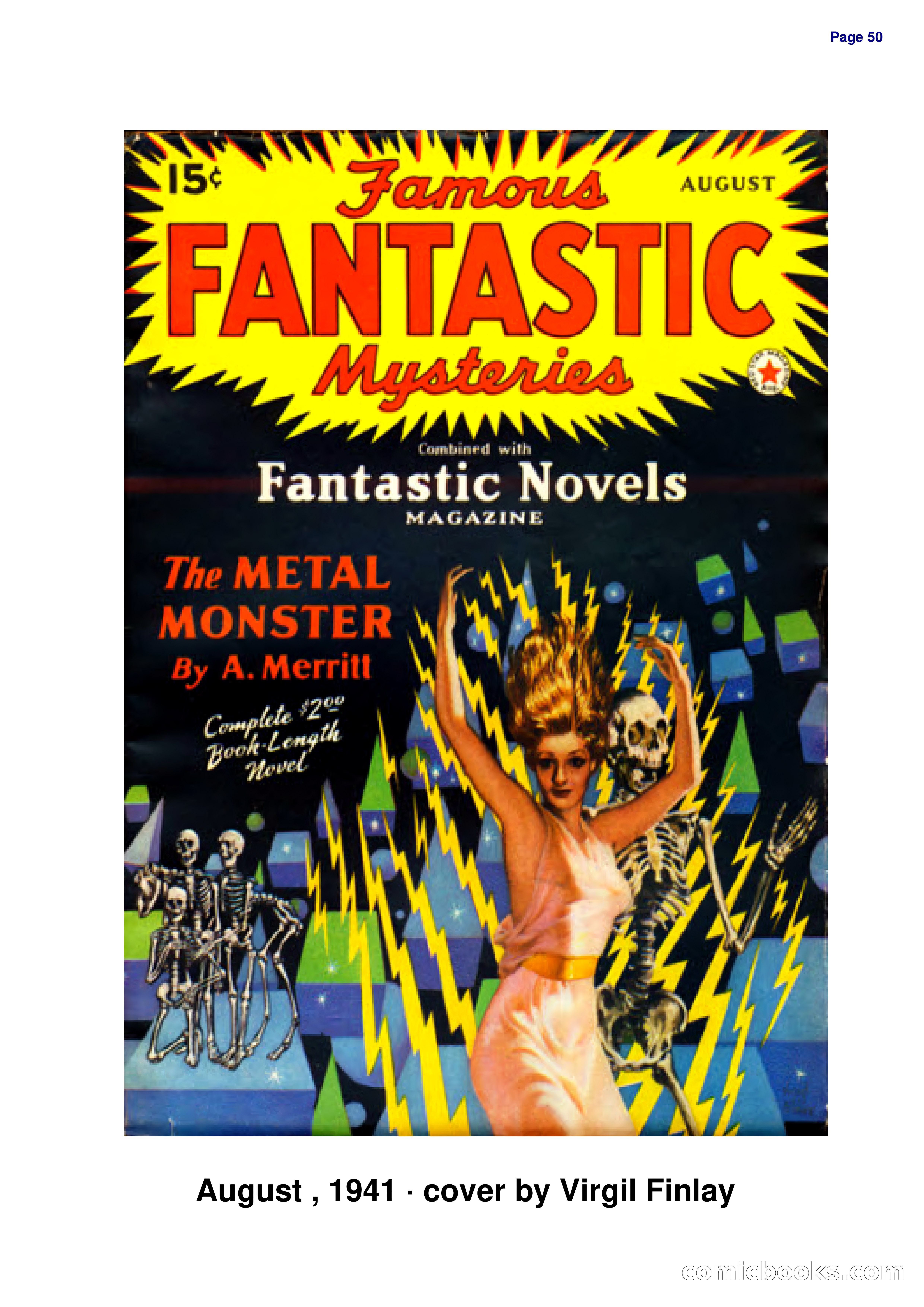 Famous Fantastic Mysteries, v1.1 (September 1939) — page 50 of 133