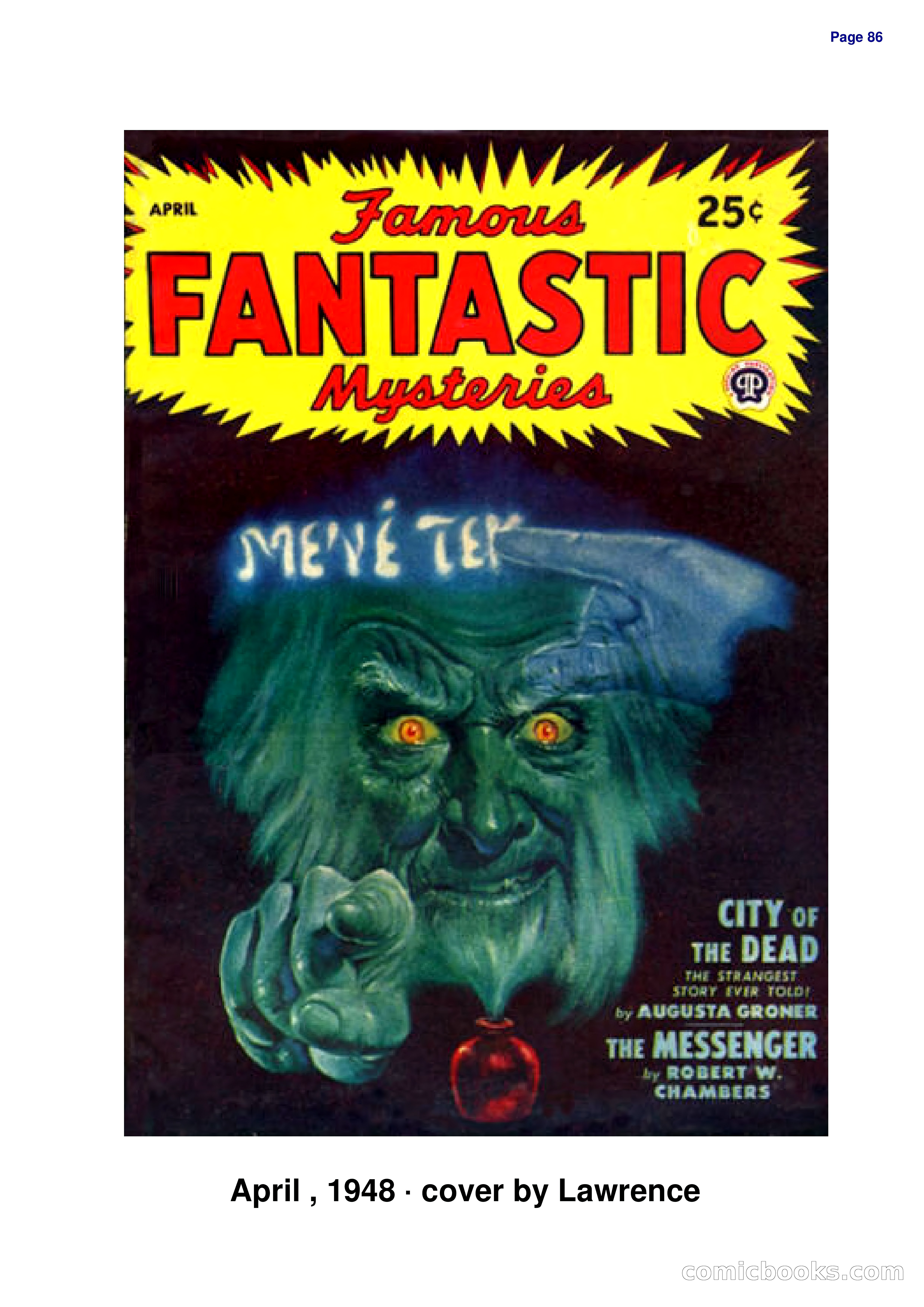 Famous Fantastic Mysteries, v1.1 (September 1939) — page 86 of 133
