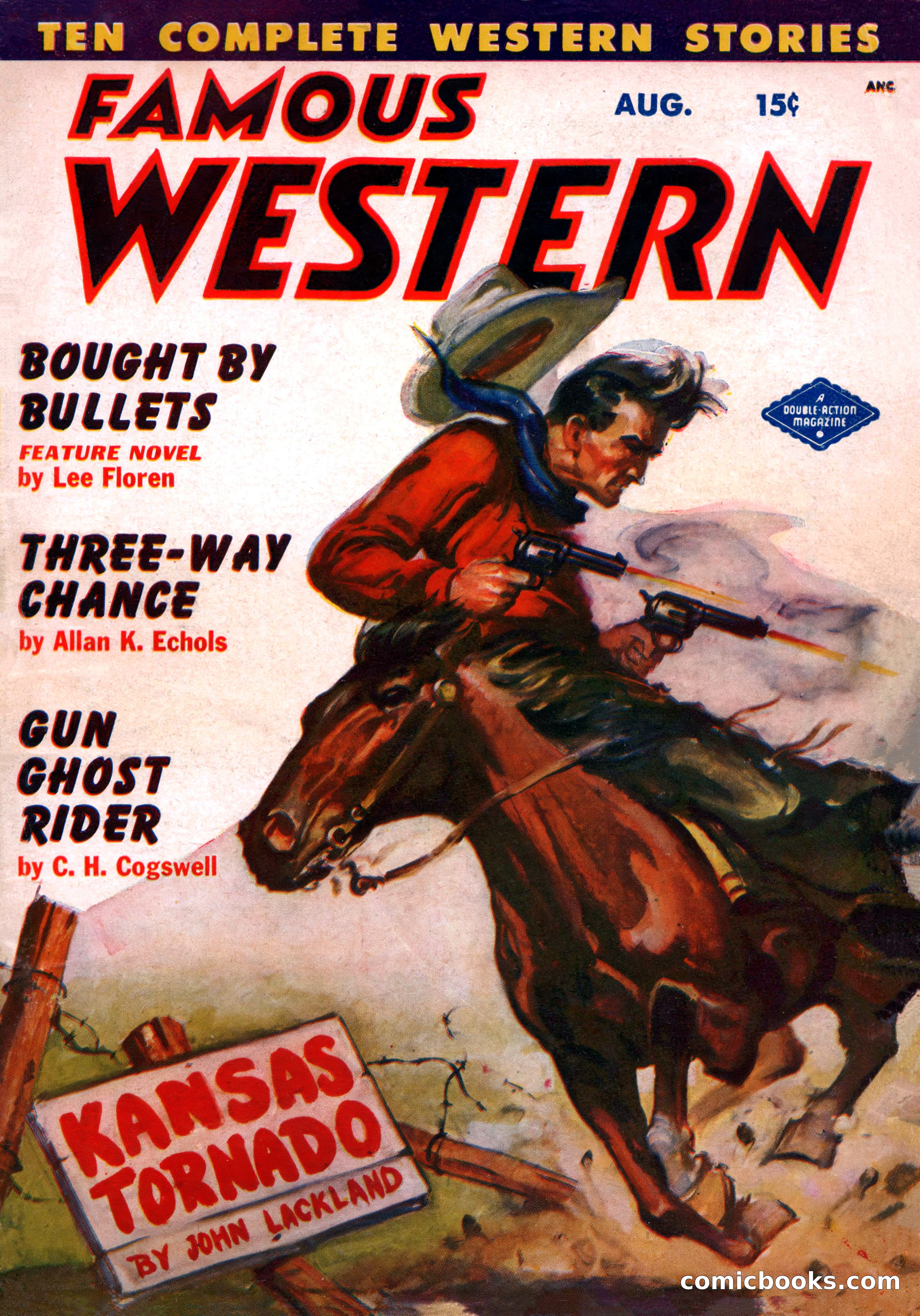 Famous Western, August 1950