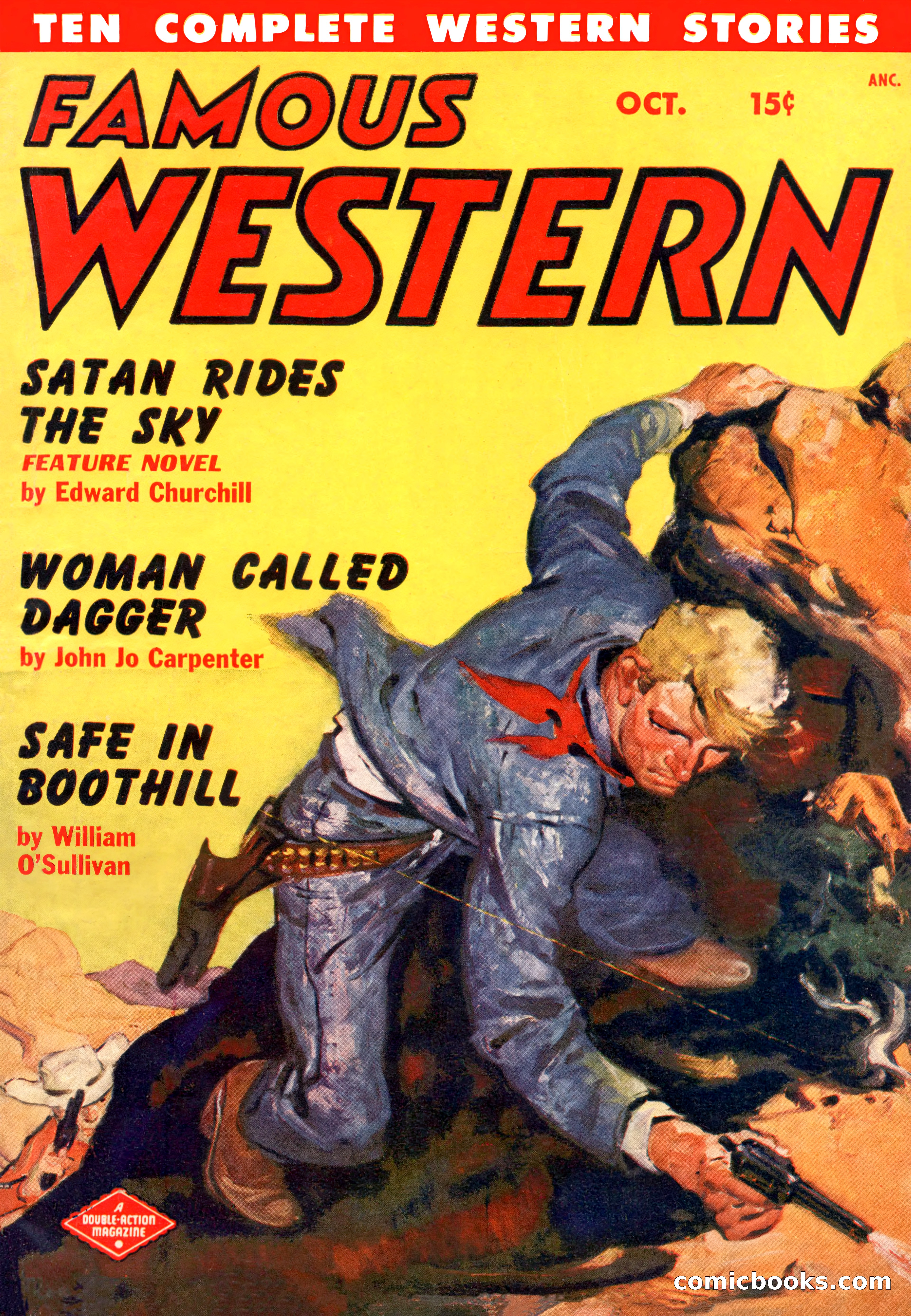 Famous Western, October 1950