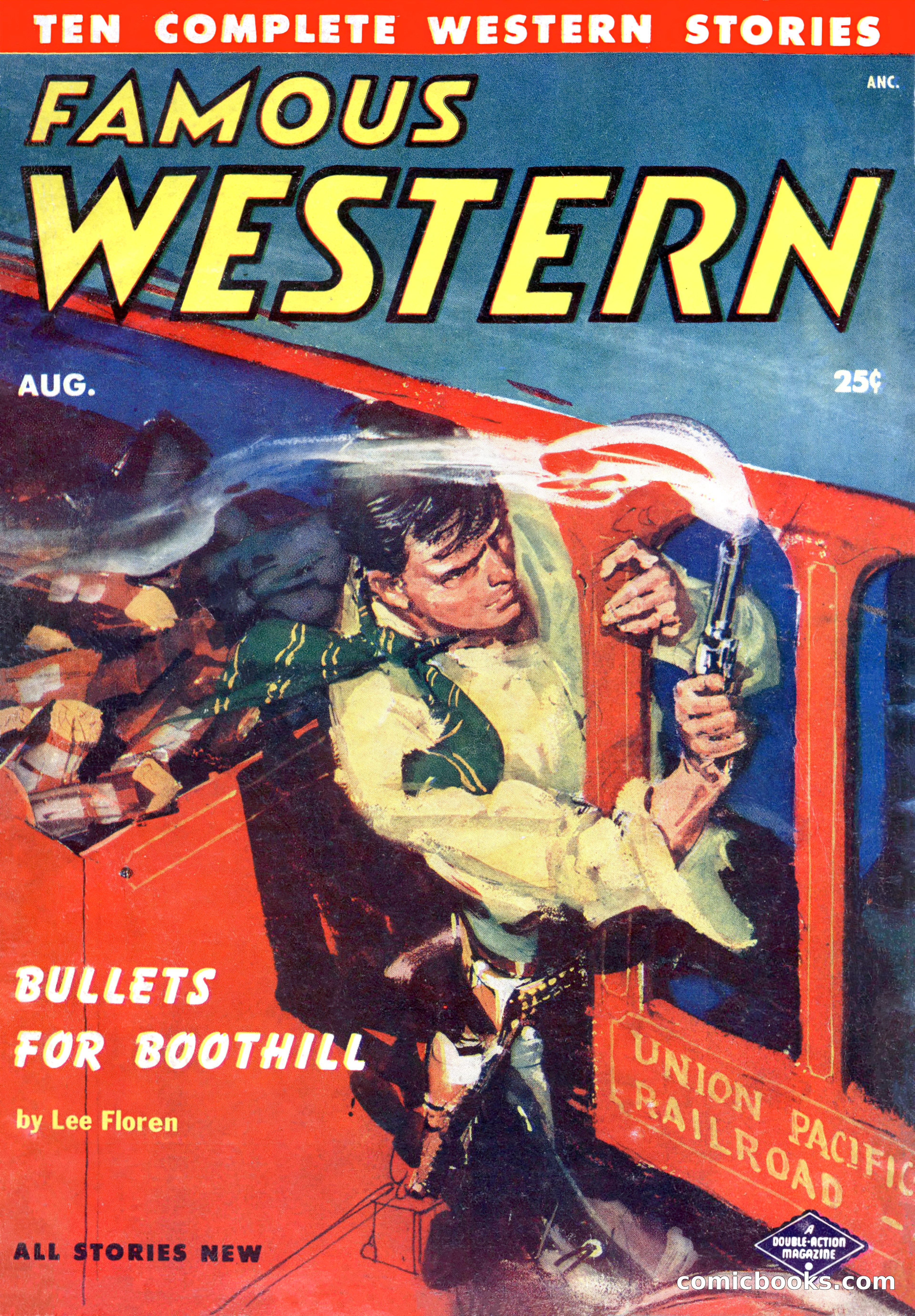 Famous Western, August 1953